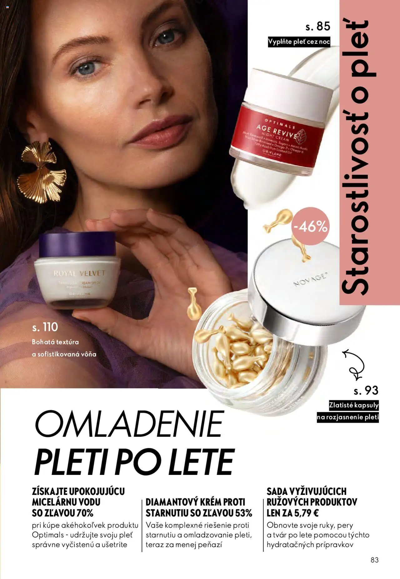 Nové Oriflame akcie – leták je platný od 01.10.2025 | Strana: 83 | Produkty: Krém