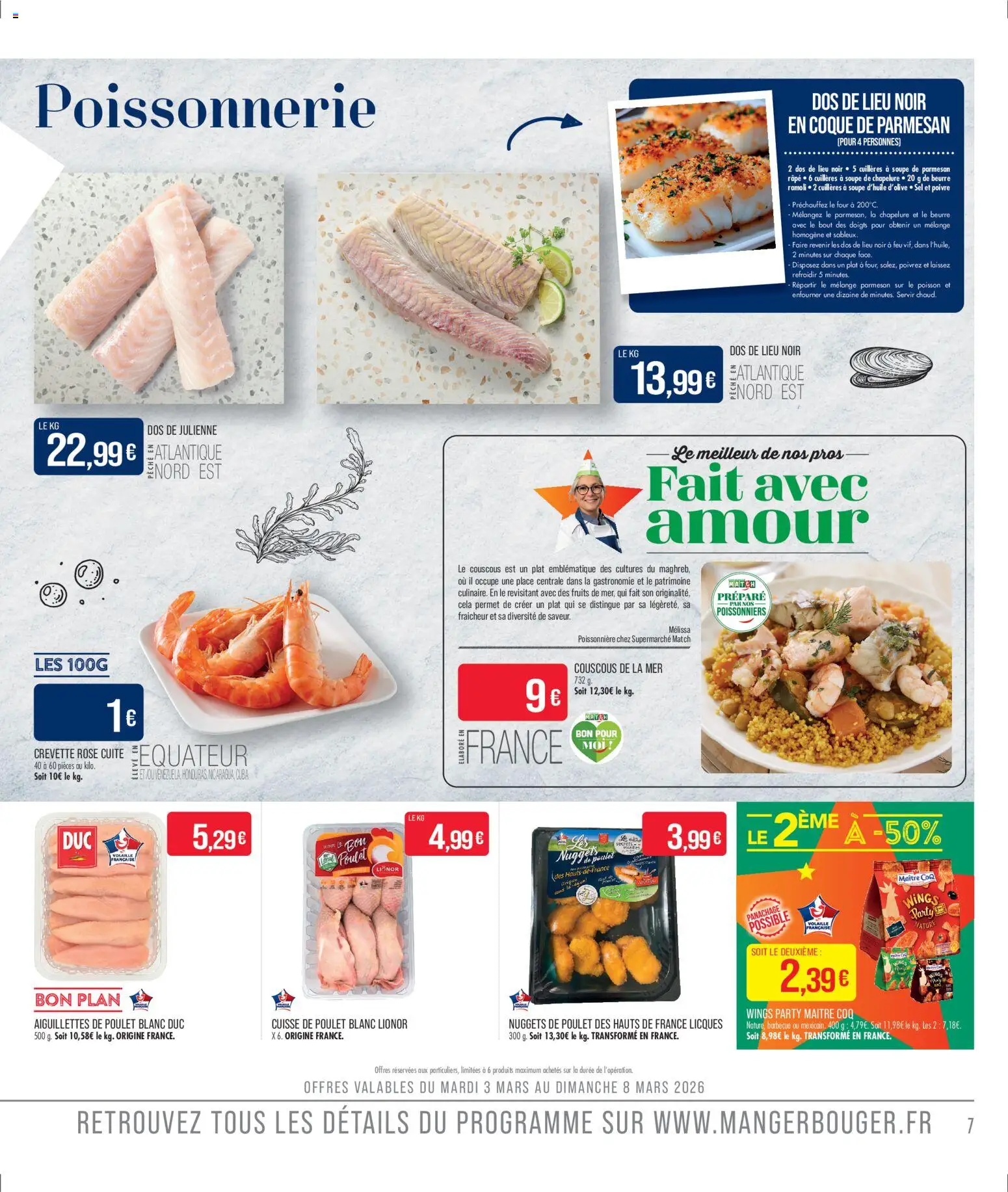 {H1} | Page: 9 | Produits: Four, Crevette, Poissonnerie, Poivre