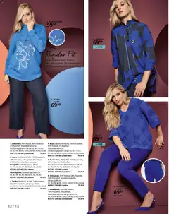 Ulla Popken Akciós újság - amely érvényes a következő dátumtól: 01.02.2026 | Oldal: 12 | Termékek: Tunika