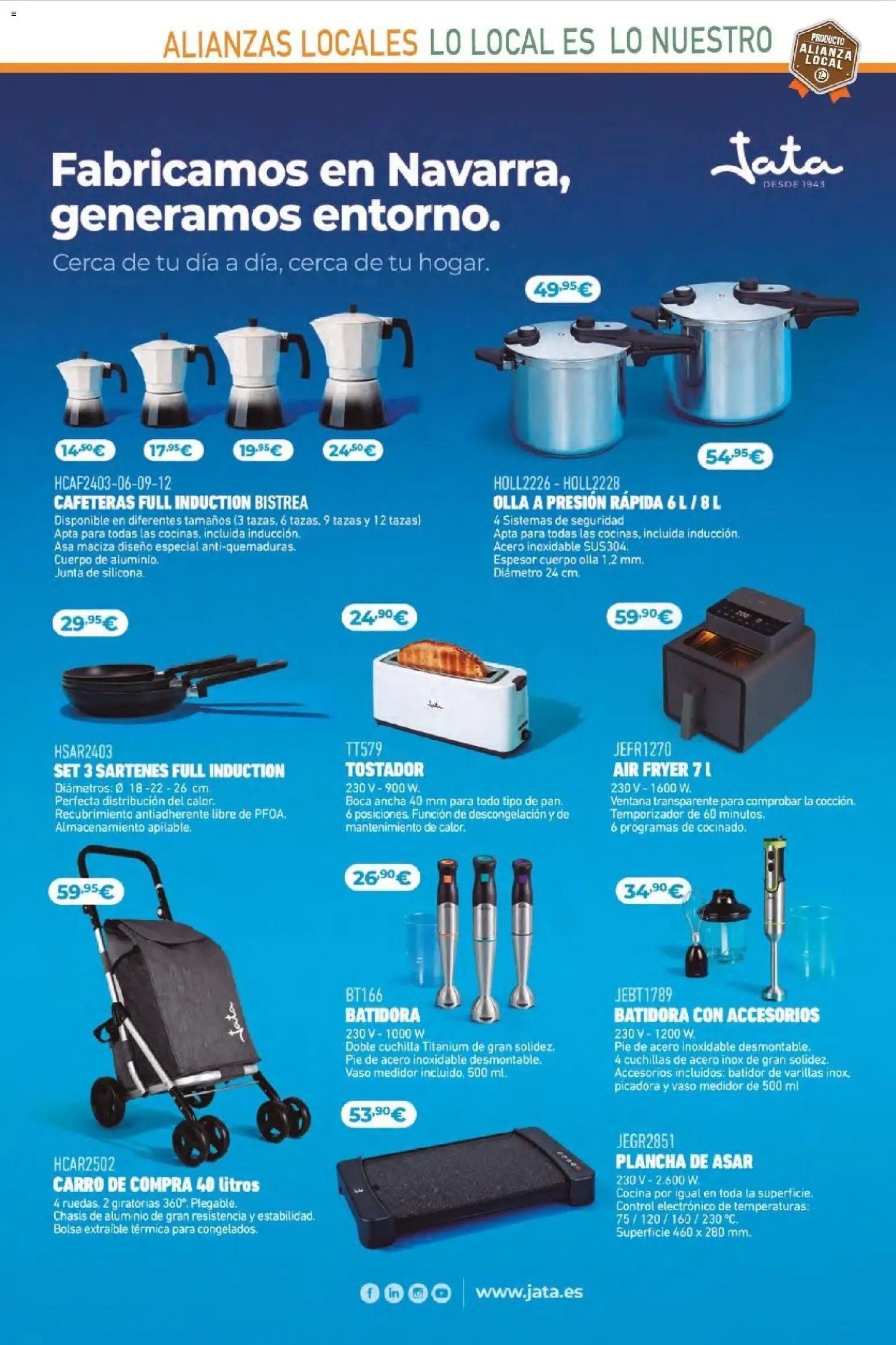 E.Leclerc - Alianz Locales │ válido desde el 25.02.2026 | Página: 63 | Productos: Bolsa, Cocina, Plancha, Batidora