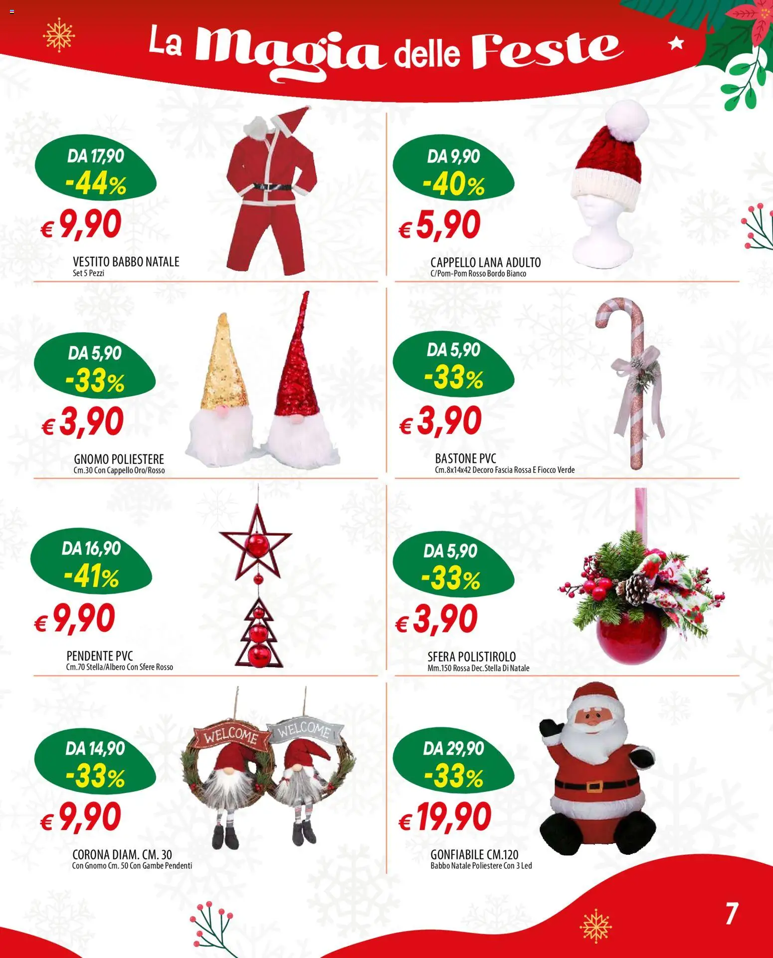 Volantino Galassia del 13.11.2025 | Pagina: 7 | Prodotti: Vestito, Cappello