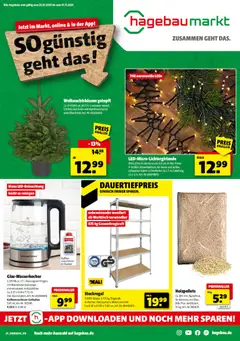 Hagebau Prospekt 	 ab 25.10.2025 gültig