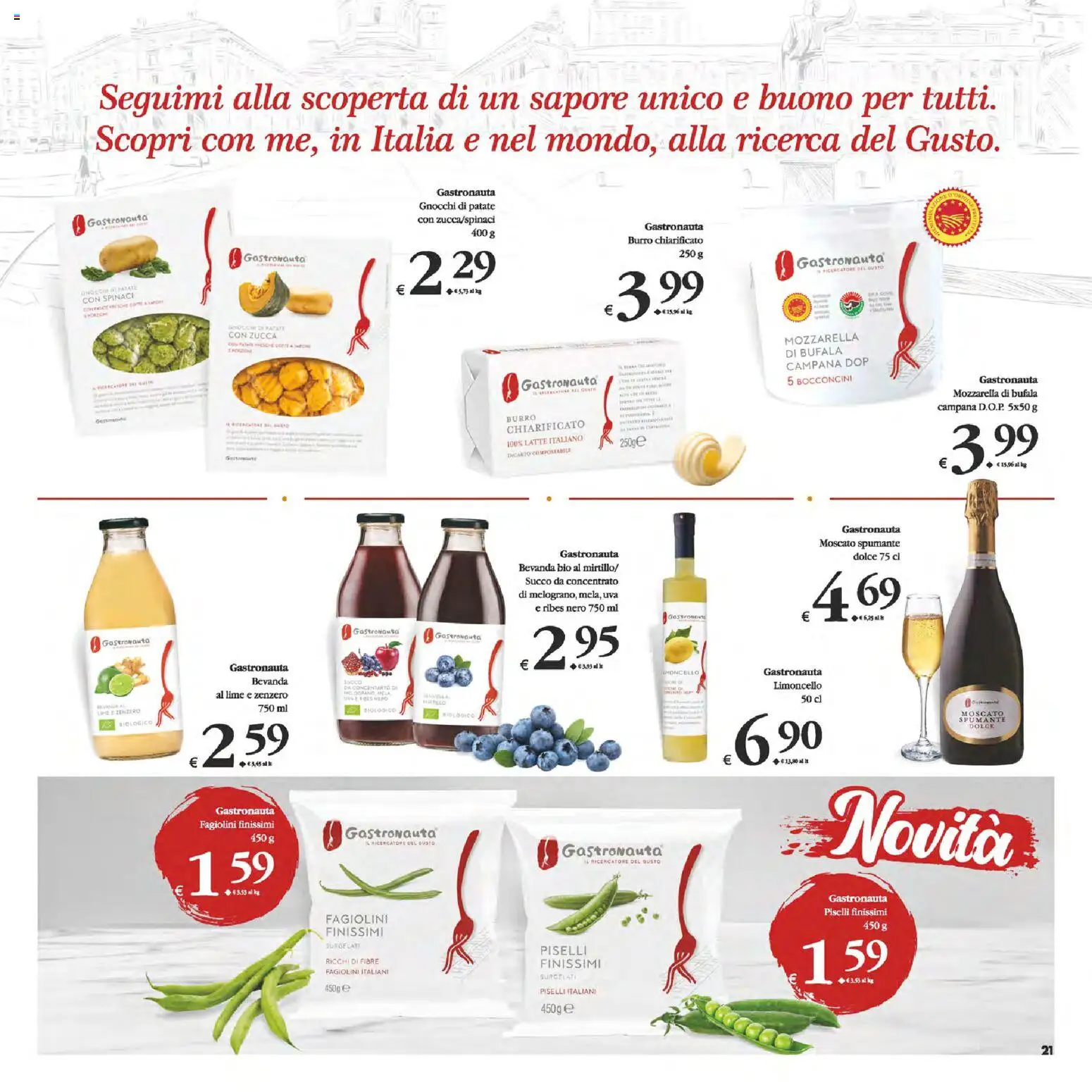 Volantino Decò del 13.02.2026 | Pagina: 21 | Prodotti: Succo, Patate, Spinaci, Piselli