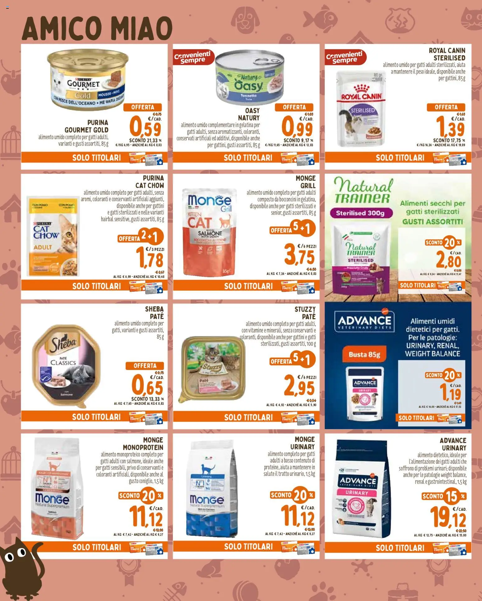 Volantino Conad del 29.01.2026 | Pagina: 4 | Prodotti: Paté, Pollo, Salmone, Pesce