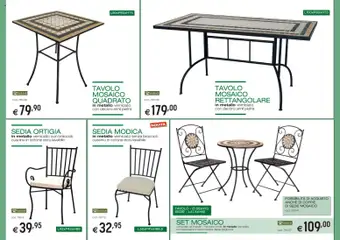 Anteprima del volantino Brico OK volantino Arredo Giardino valido a partire dal 05.03.2026 | Pagina: 8 | Prodotti: Cuscino, Tavolo, Sedia, Decorazioni