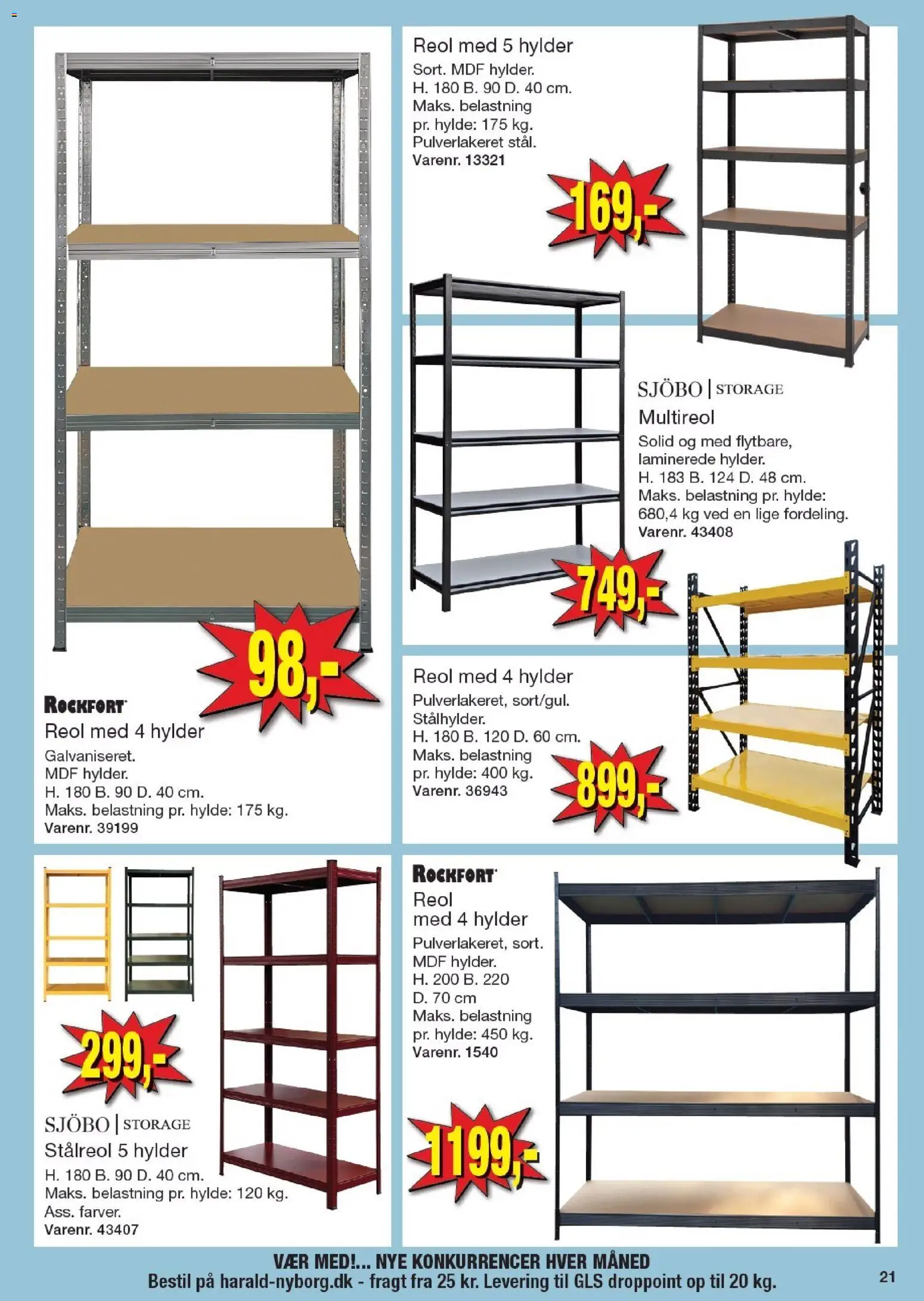 Harald Nyborg tilbudsavis – gyldig fra 05.03.2026 | Side: 23 | Produkter: Hylde