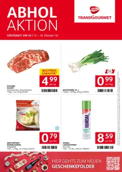 Transgourmet Flugblatt ab 13.10.2025 gültig