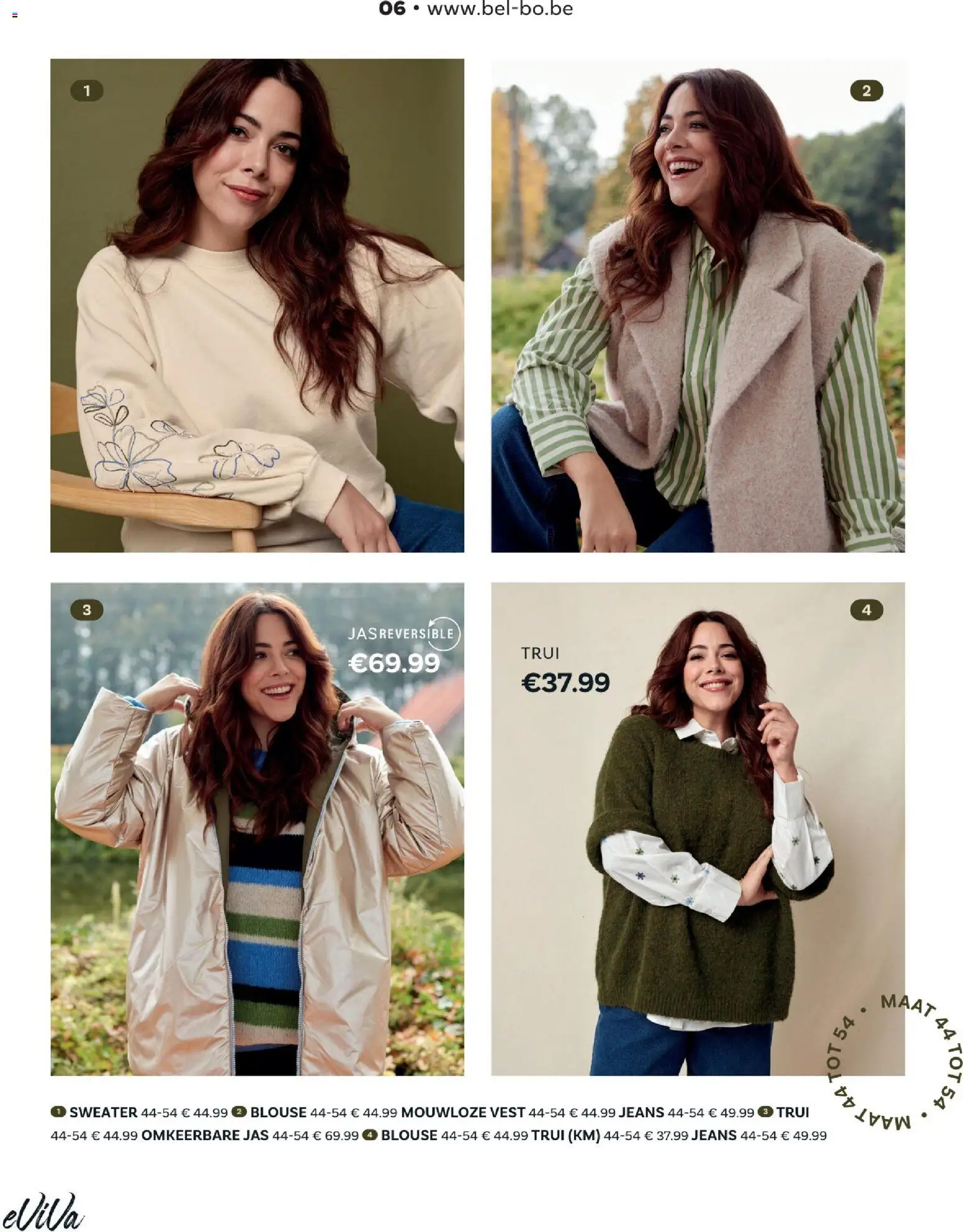{H1} | Pagina: 6 | Producten: Sweater, Trui, Blouse, Jas