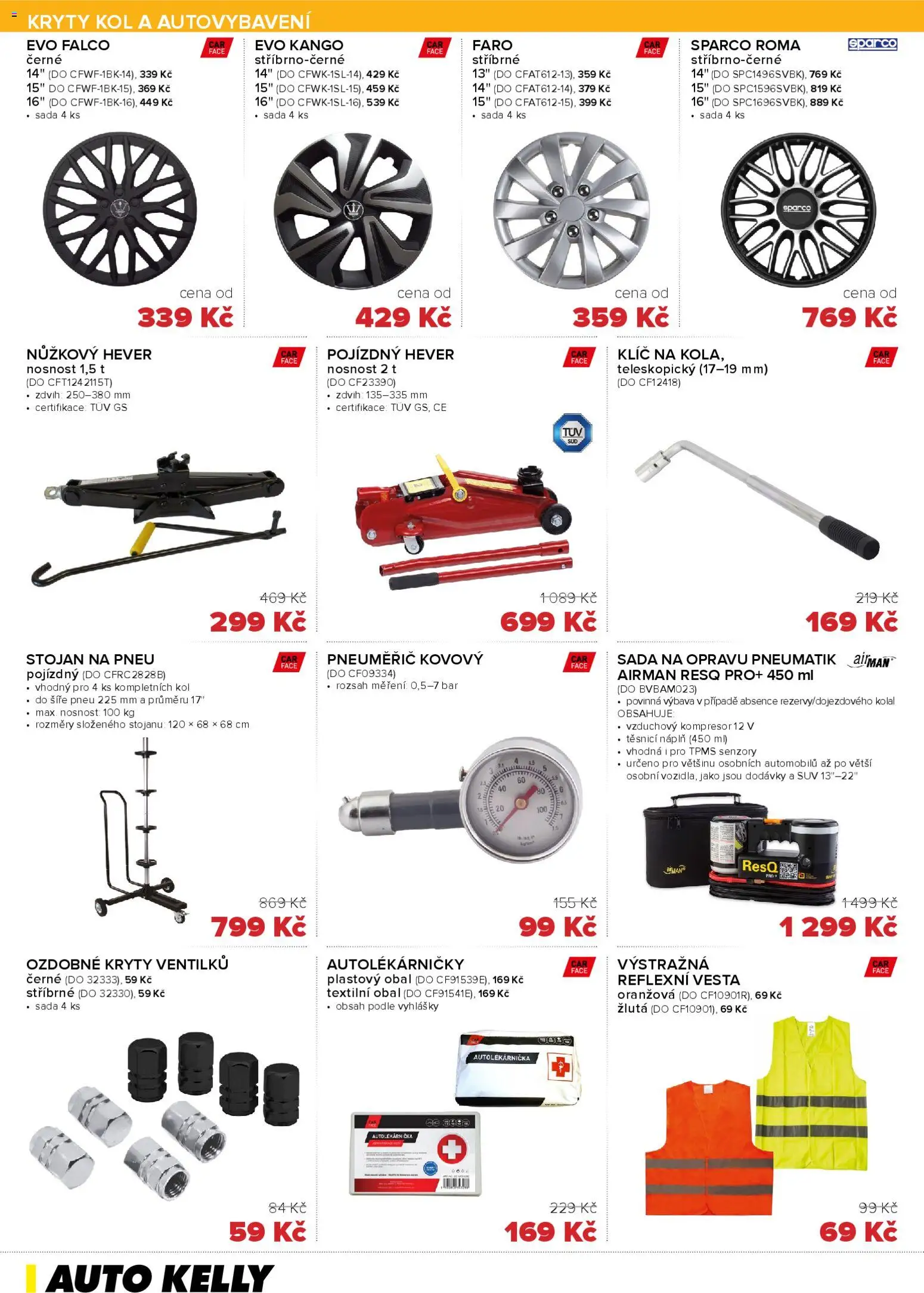 Auto Kelly leták od 29.10.2025 | Strana: 8 | Produkty: Vesta, Kompresor, Hever, Autolékárnička