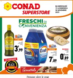 Anteprima del volantino Conad Superstore Campania catalogo valido a partire dal 19.11.2025
