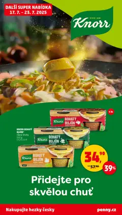 Penny Market leták - Čtvrtečník od 17.07.2025 | Strana: 37 | Produkty: Hovězí, Knorr, Bujón