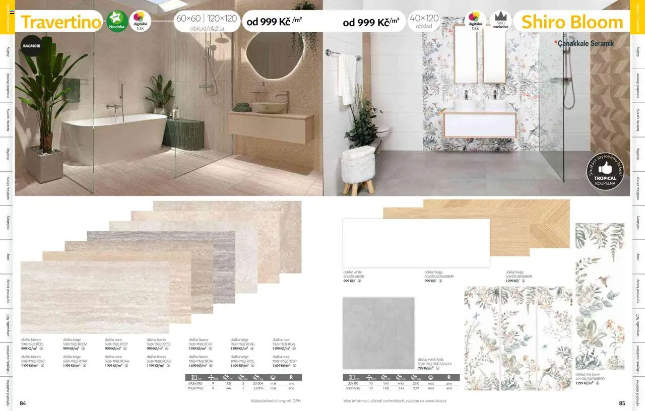 Siko koupelny katalog Koupelny 2025/2026 od 14.10.2025 | Strana: 43 | Produkty: Dlažba, Wc, Koupelna