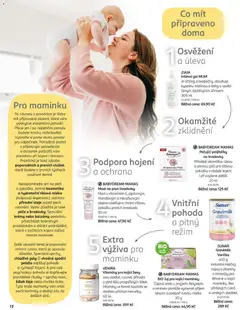 Náhled letáku BABYDREAM MAMAS BIO čaj pro kojící maminky, Čajová směs s anýzem, fenyklem a kmínem pomůže vyrovnat příjem tekutin a podpoří tvorbu mléka. 30 g od 08.10.2025 | Strana: 12