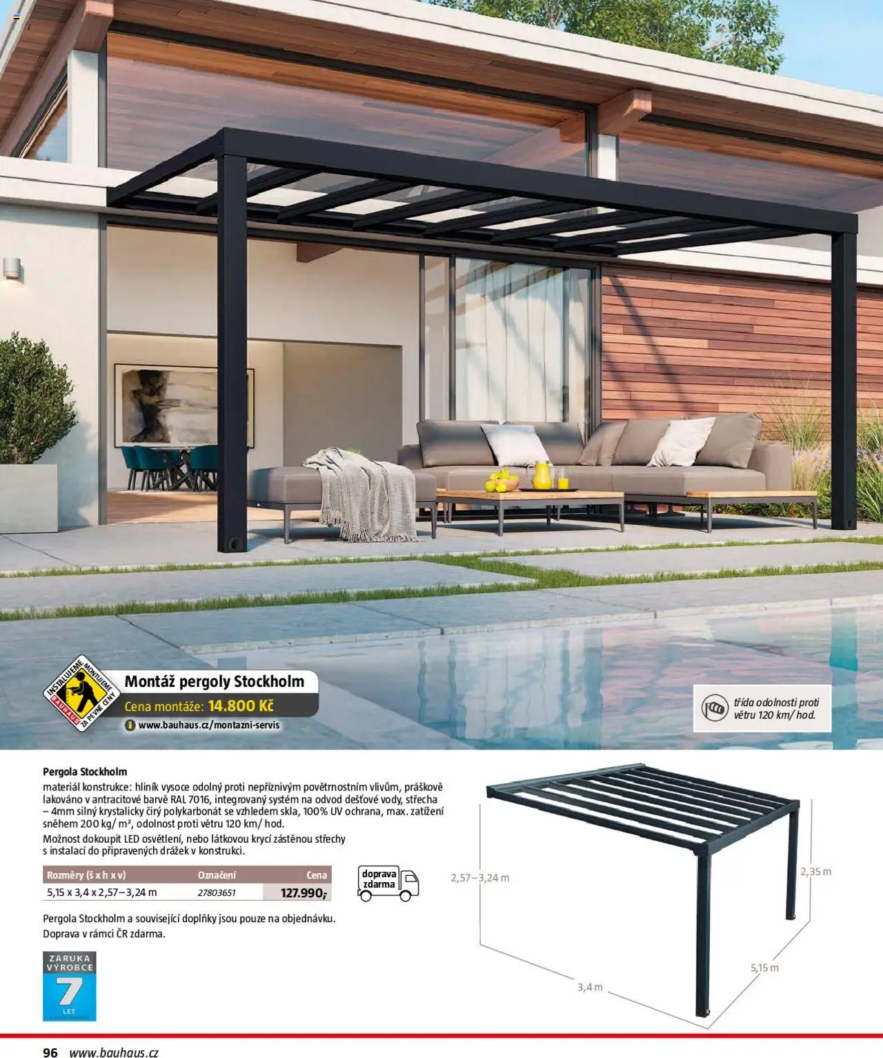 Bauhaus katalog Zahradní nábytek od 01.04.2025 | Strana: 96 | Produkty: LED