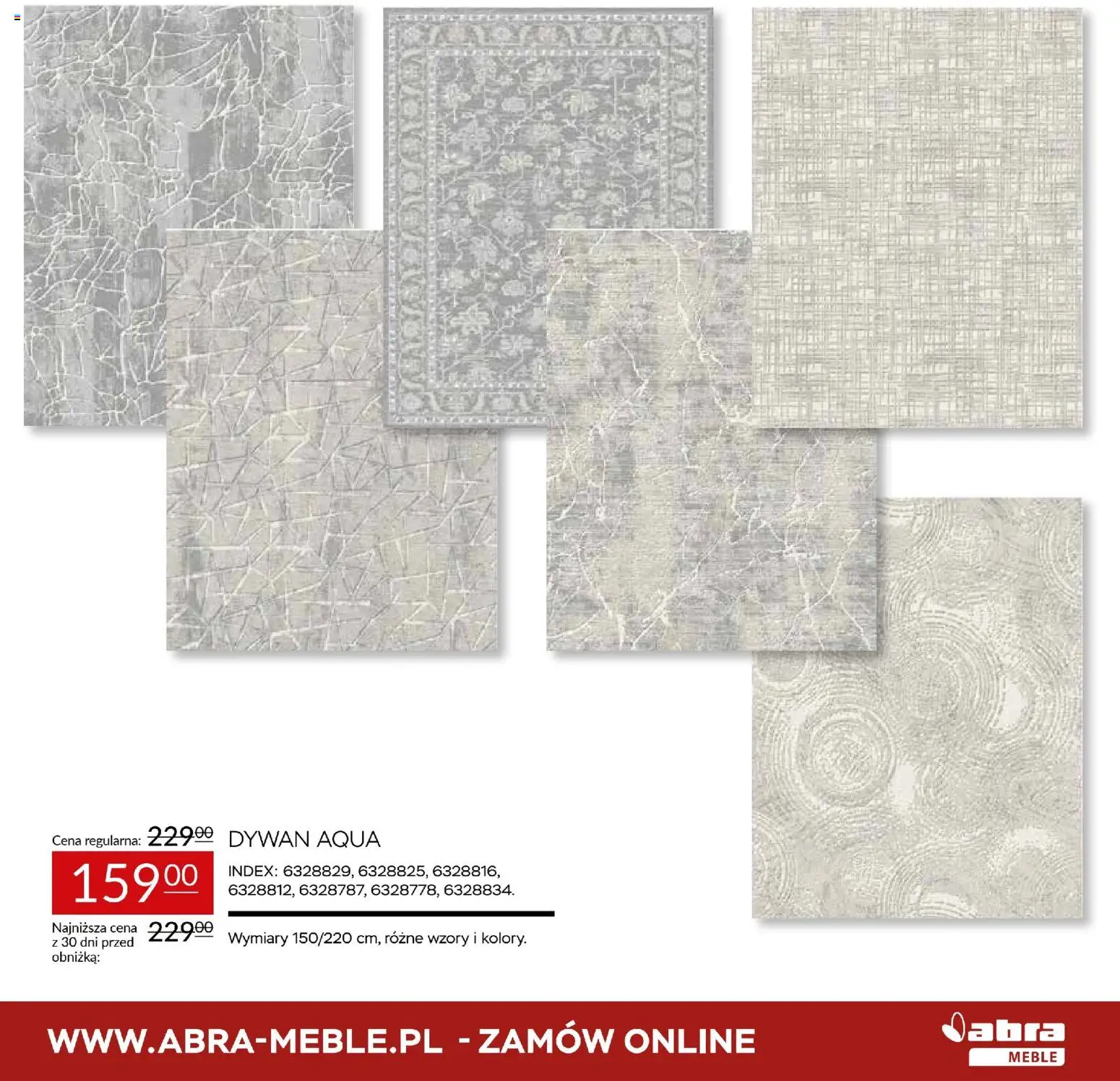 Abra meble Gazetka od 20.11.2025 | Strona: 7 | Produkty: Dywan
