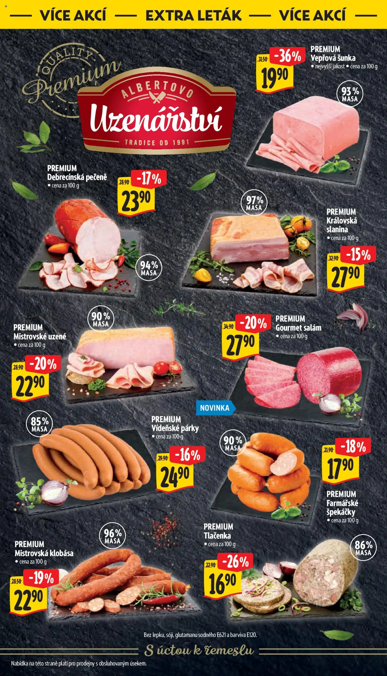 Albert leták - Supermarket od 25.03.2026 | Strana: 37 | Produkty: Gourmet, Šunka, Špekáčky, Slanina