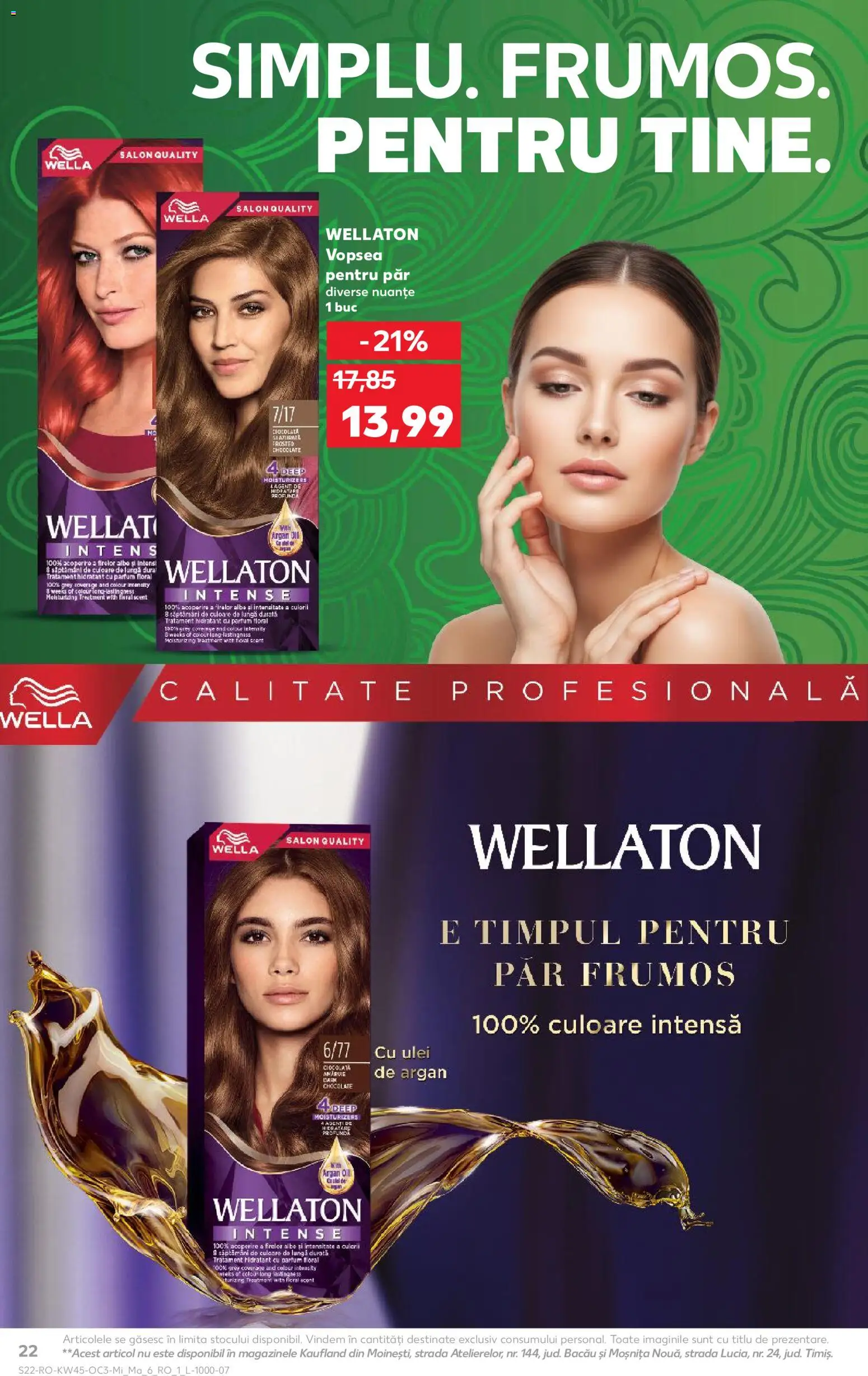 Noul catalog Kaufland – valabil de la 05.11.2025 | Pagină: 22 | Produse: Vopsea, Parfum, Ulei, Ciocolată