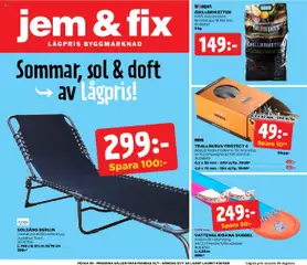 Jem & Fix - erbjudanden - Förhandsvisning av reklamblad från butik Jem & Fix aktuell från 21.07.2025