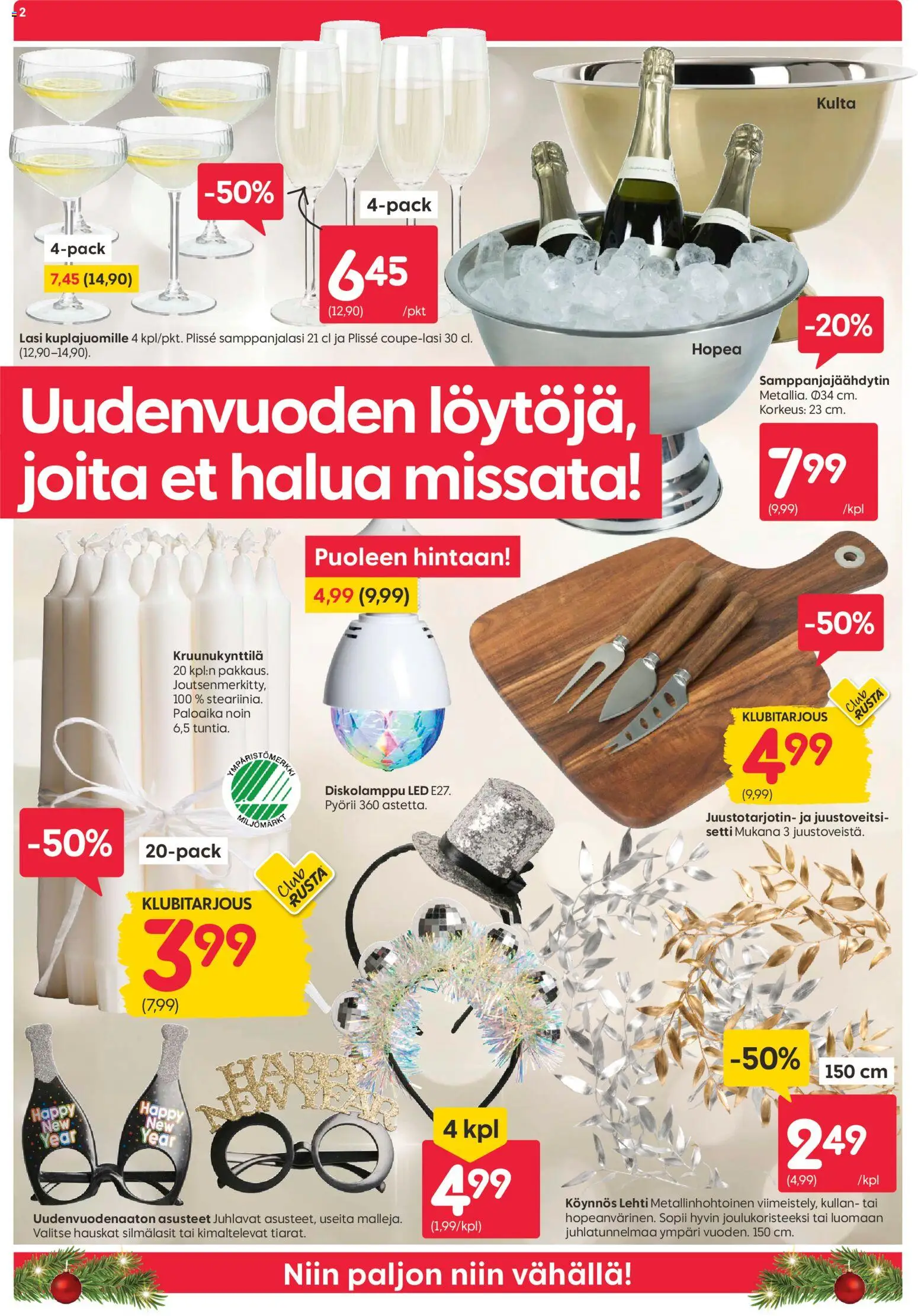 Rusta tarjoukset – voimassa 24.12.2025 alkaen | Sivu: 2 | Tuotteet: Silmälasit