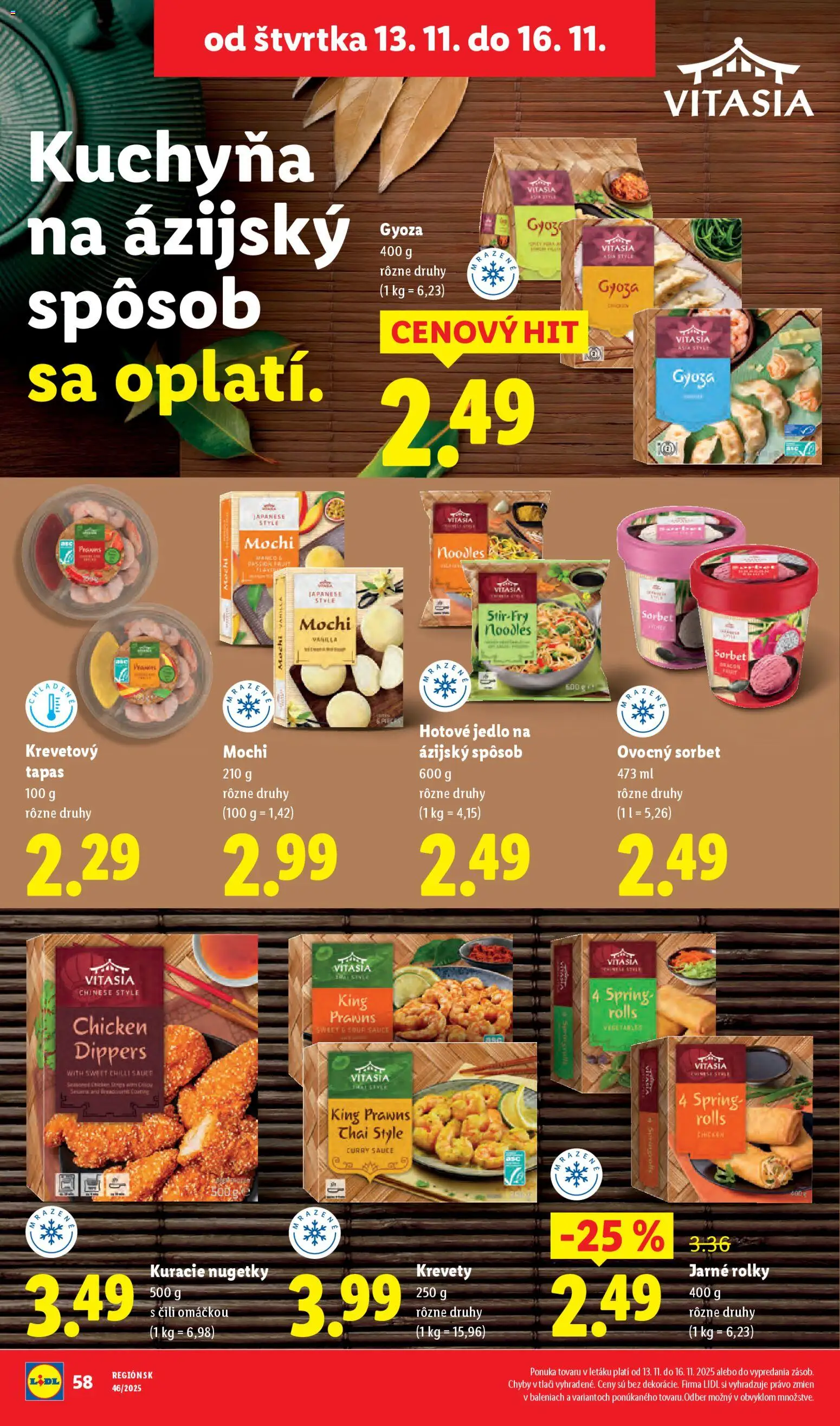 Nové Lidl akcie – leták je platný od 10.11.2025 | Strana: 82 | Produkty: Kuchyňa, Krevety, Chilli
