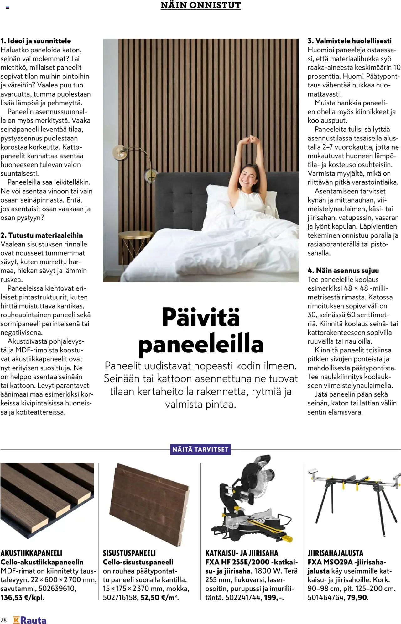 K-Rauta tarjoukset - Remppa-lehteä – voimassa 01.09.2025 alkaen | Sivu: 28 | Tuotteet: Vaaka, Jalusta, Voi, Tee