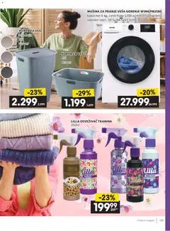 Idea katalog Prolećni magazin - pregled Idea kataloga - važi od 09.04.2026 | Strana: 125 | Proizvode: Korpa, Korpa za veš
