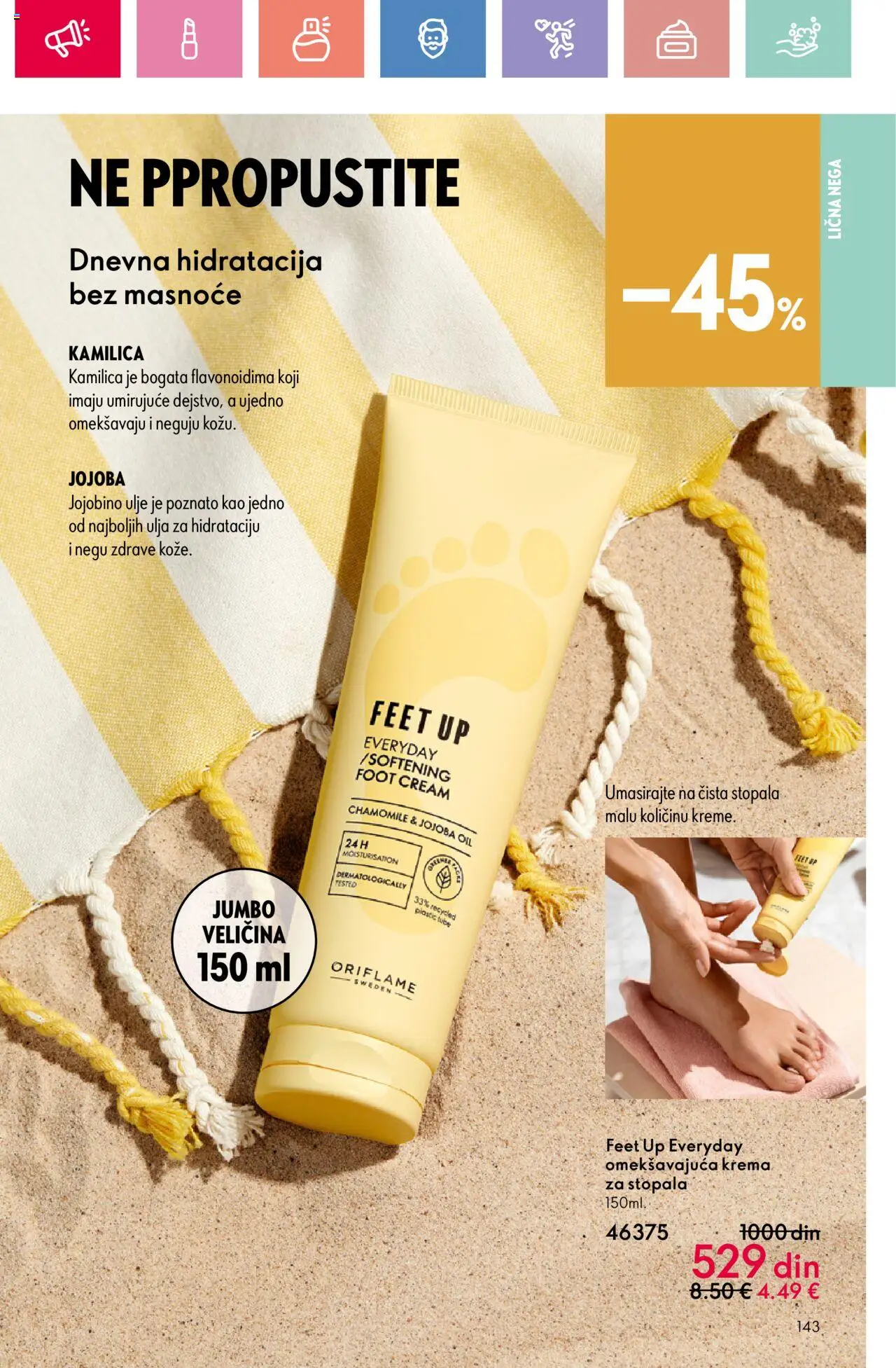 Oriflame katalog - važi od 03.08.2025 | Strana: 143 | Proizvode: Krema, Ulje