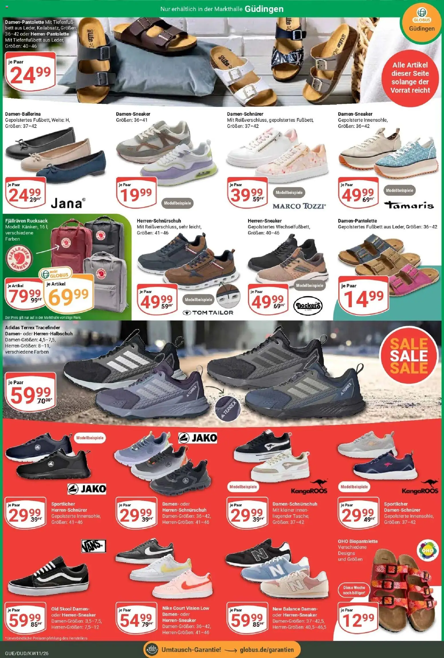 Globus prospekt Saarbrücken-Güdingen	 – gültig ab 09.03.2026 | Seite: 24 | Produkte: Bett, Rucksack