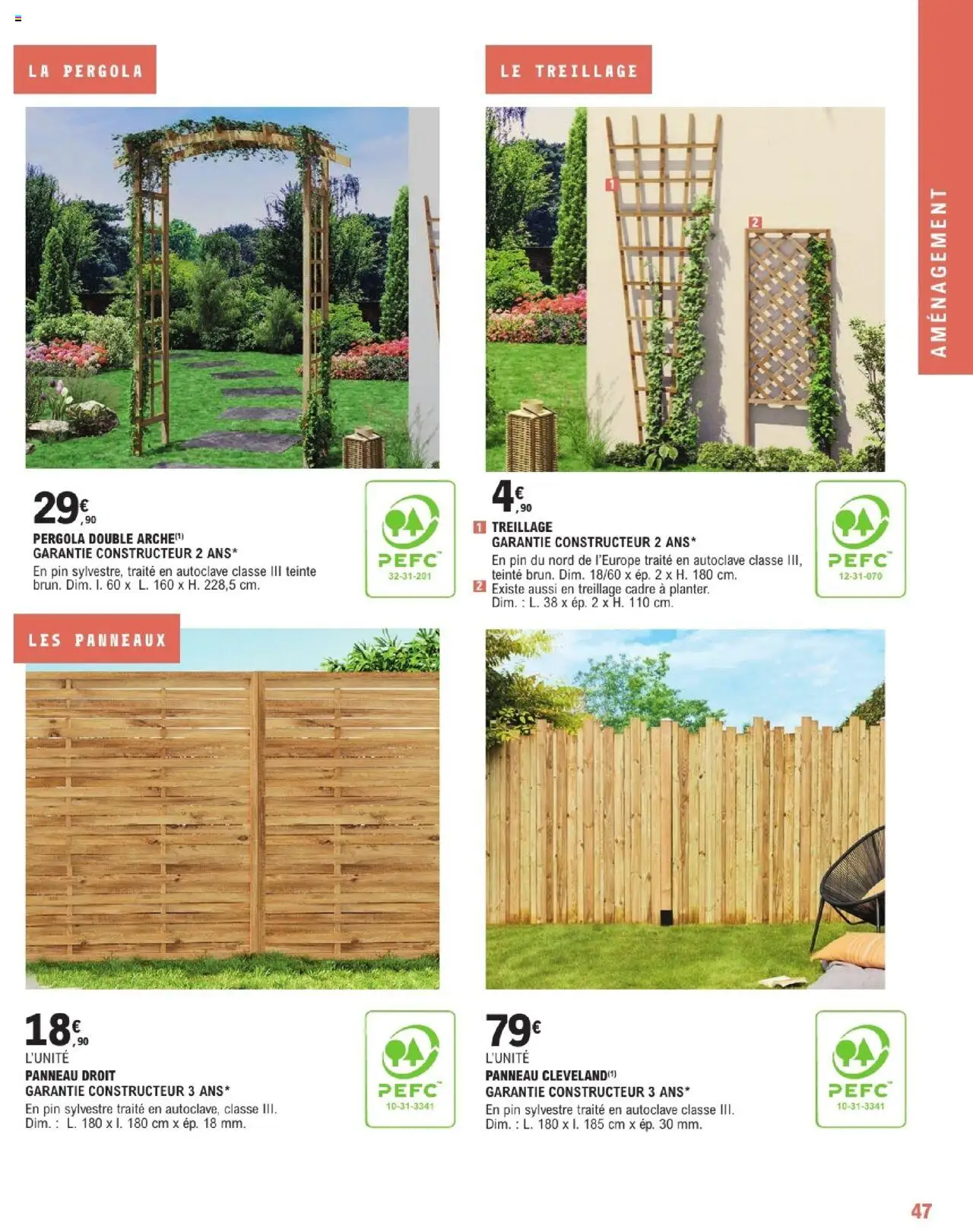  | Page: 47 | Produits: Pergola, Cadre