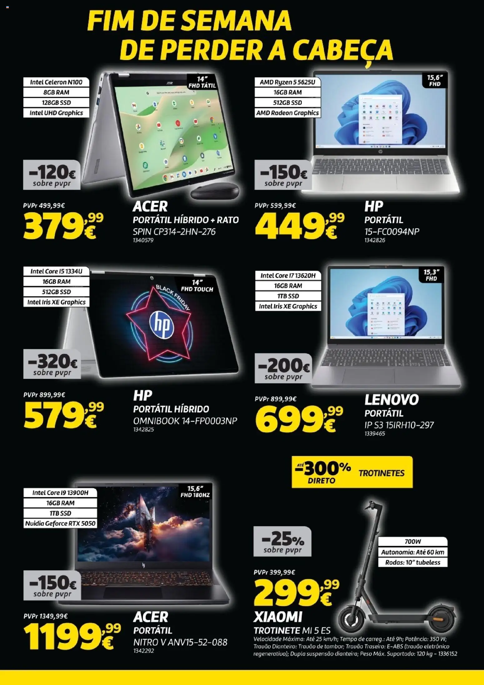 Radio Popular - Black Friday  │ válido de 08.11.2025 | Página: 2 | Produtos: Suspensão, Trotinete