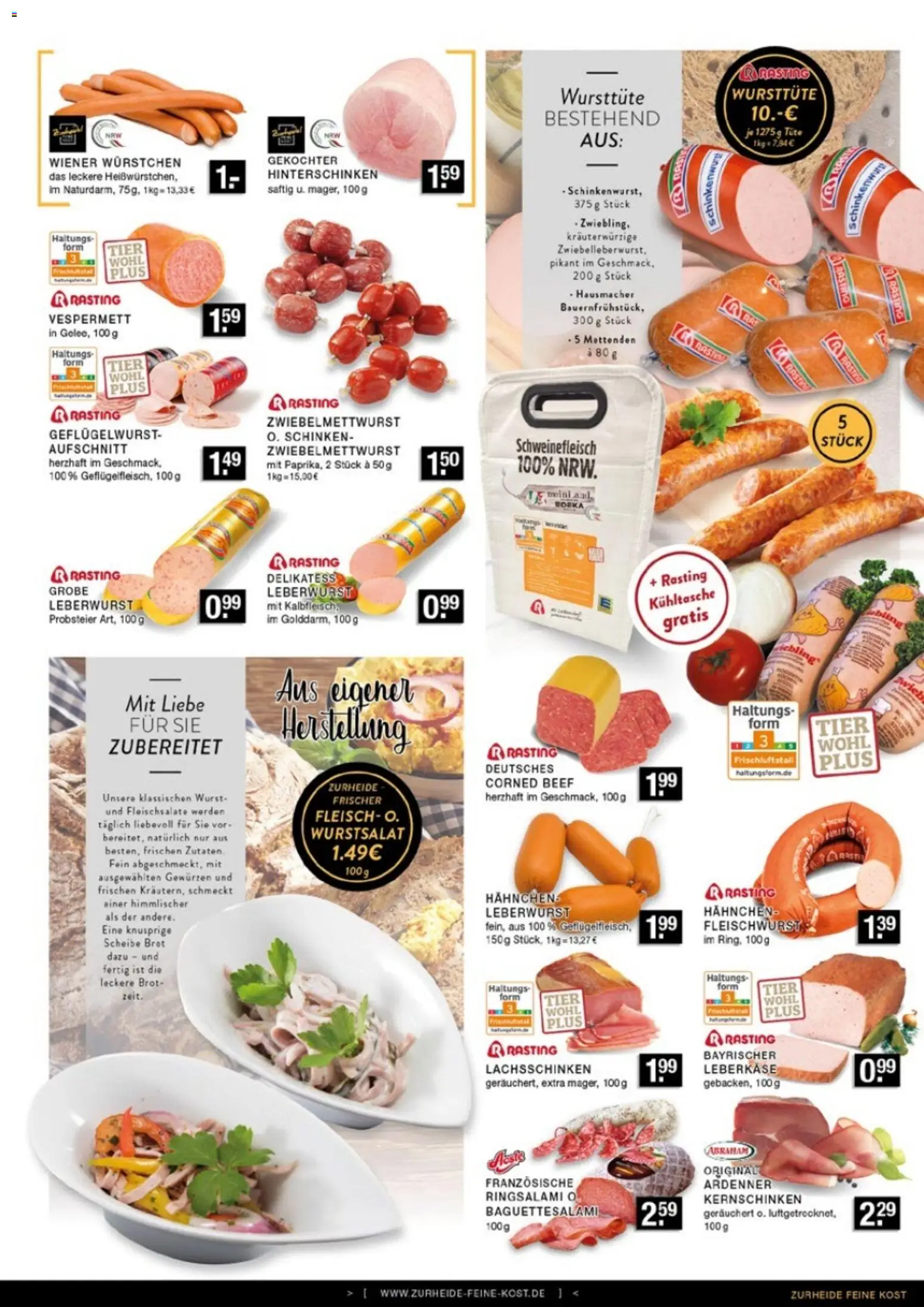 Edeka Zurheide Prospekt 	 – gültig ab 17.11.2025 | Seite: 3 | Produkte: Brot, Schweinefleisch, Fleisch, Leberkase