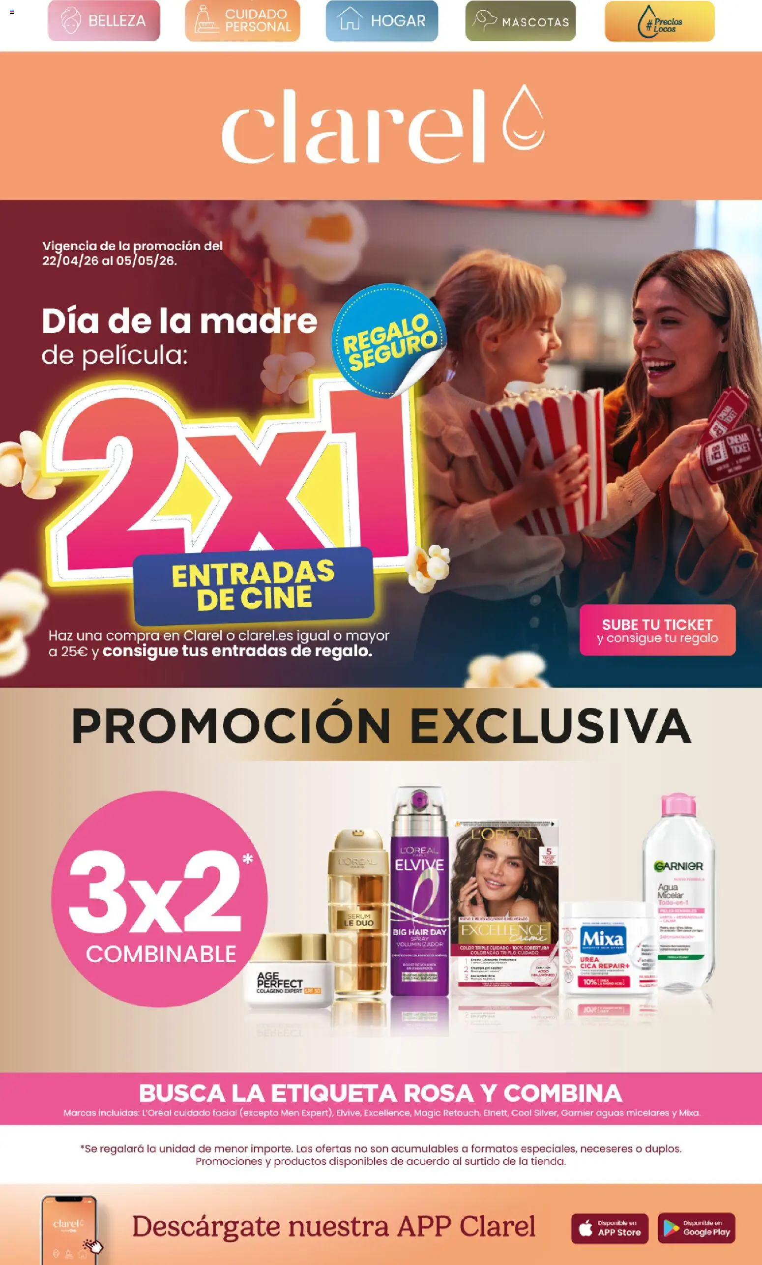 Clarel - folleto │ válido desde el 22.04.2026 | Página: 1 | Productos: Sérum
