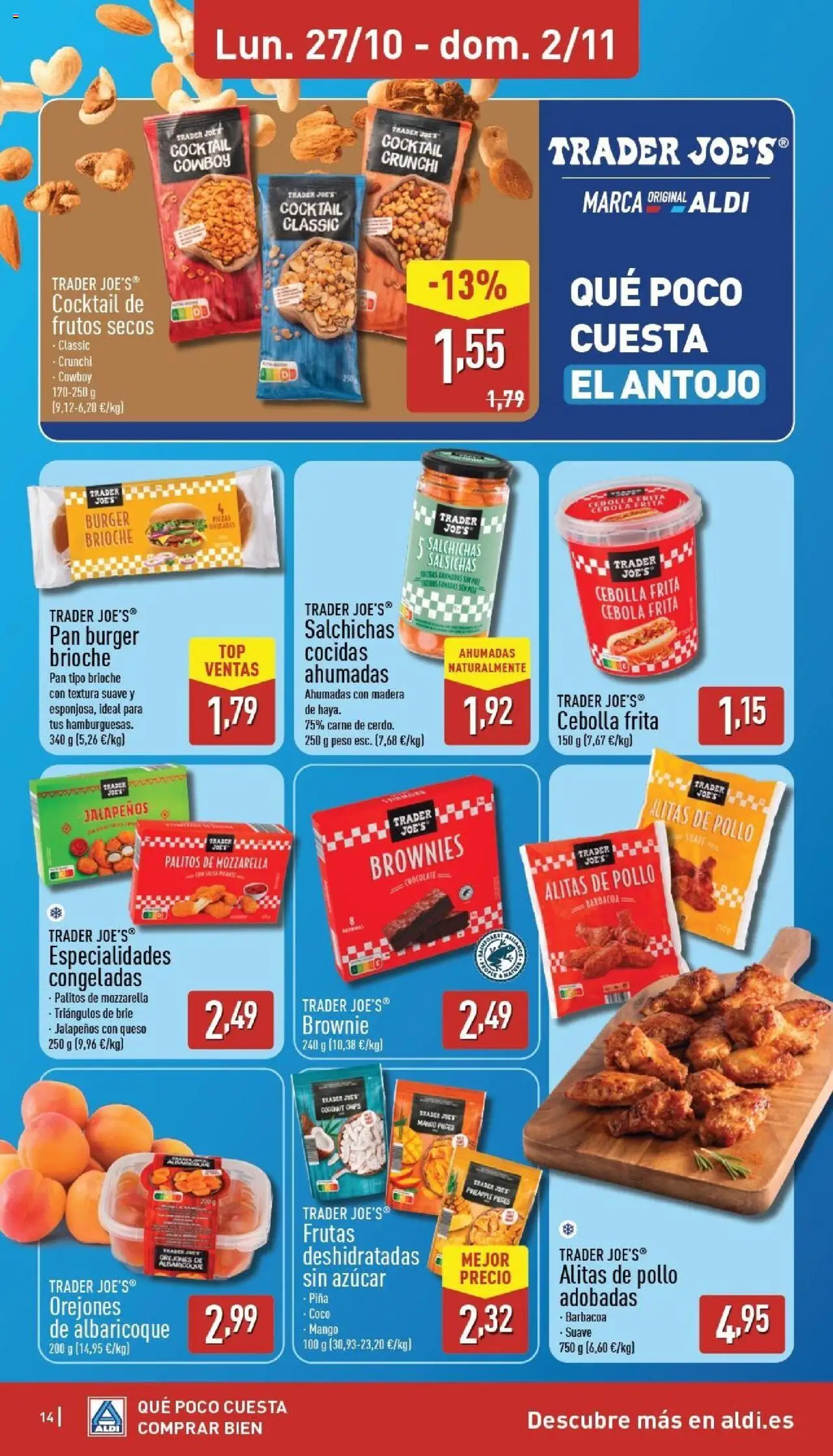 Aldi folleto Baleares │ válido desde el 27.10.2025 | Página: 14 | Productos: Pan, Τυρόπιτα, Αποφλοιωτής σκόρδου, Ρούτερ