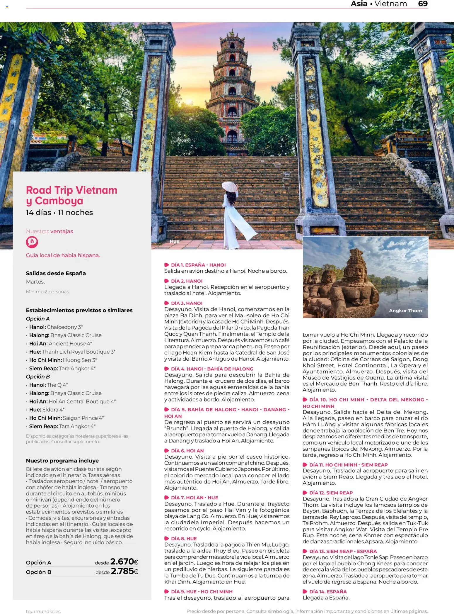 Viajes El Corte Inglés Asia y Oceanía │ válido desde el 01.01.2026 | Página: 69 | Productos: Bicicleta, Café