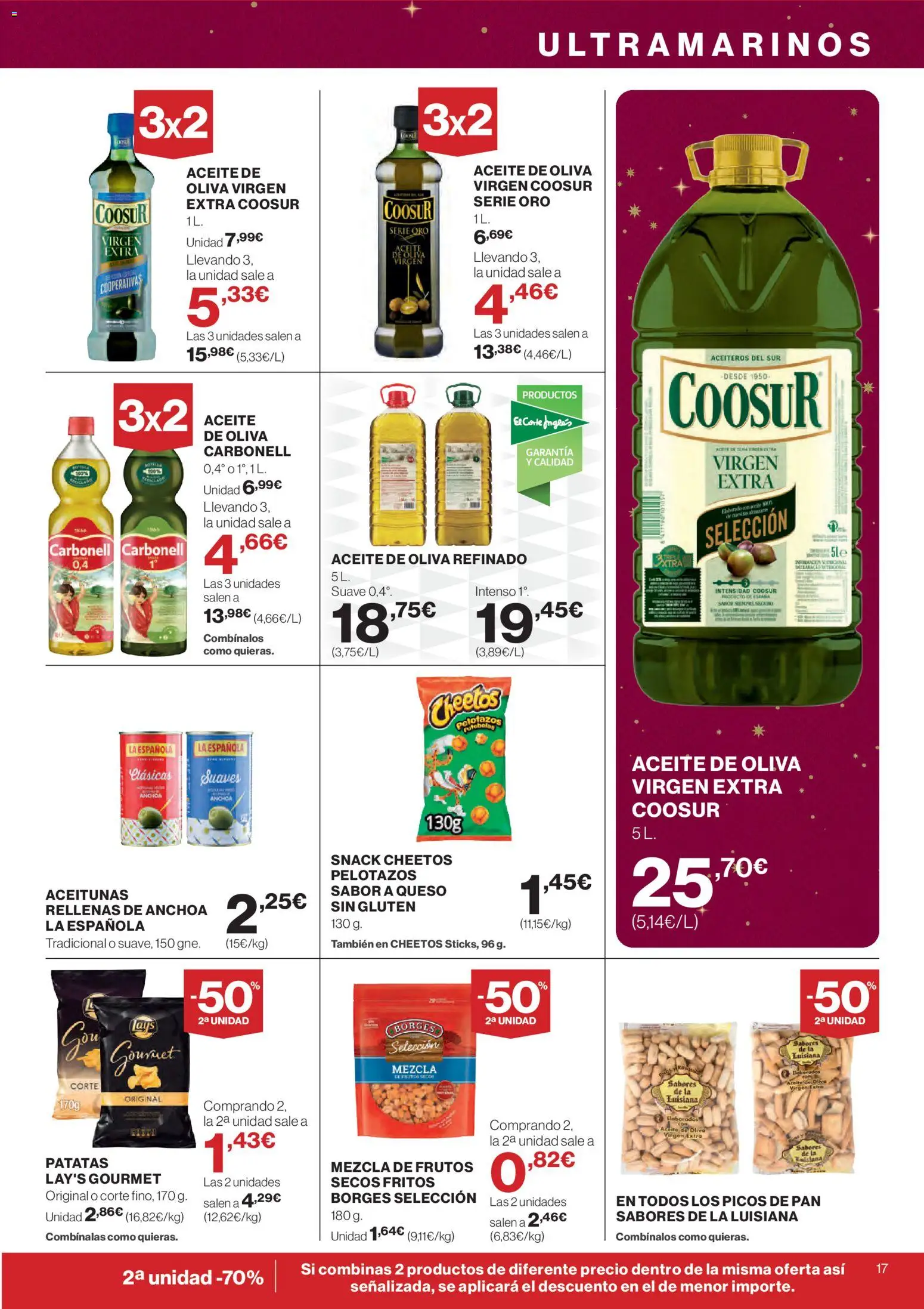 Supercor Canarias │ válido desde el 20.11.2025 | Página: 17 | Productos: Aceite, Pan, Aceite de oliva, Anchoa