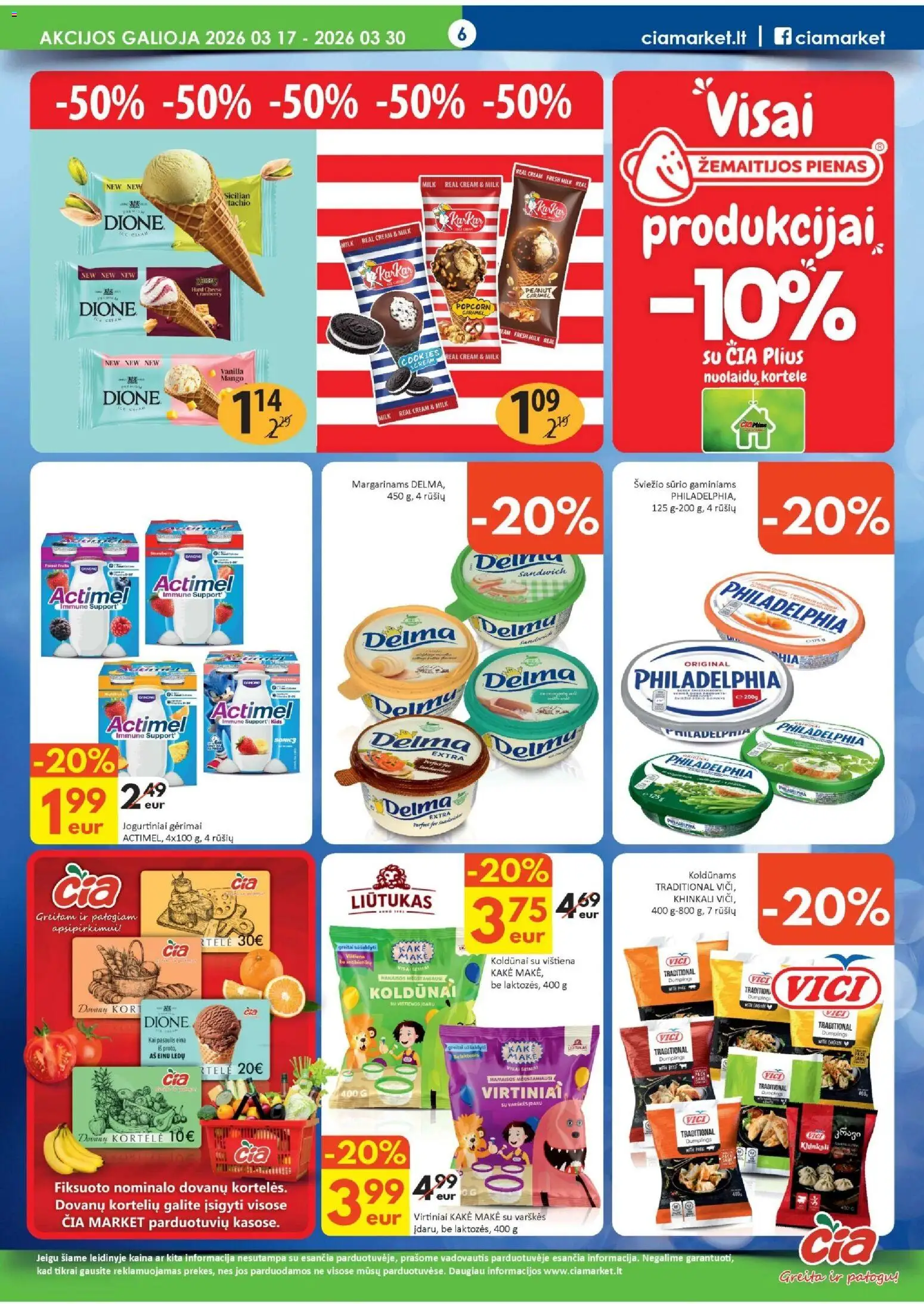 ČIA MARKET akcijos nuo 17.03.2026 | Puslapis: 6