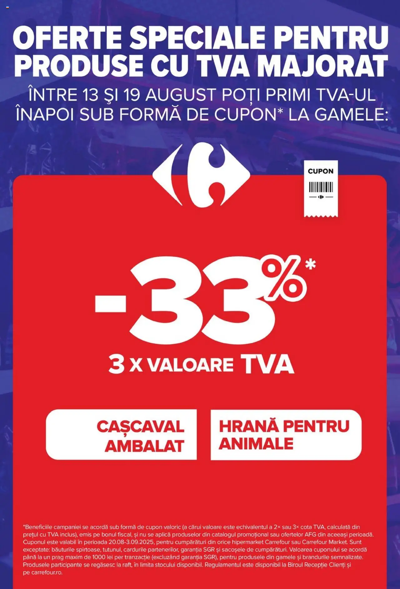 Carrefour catalog - Market – valabil de la 13.08.2025 | Pagină: 2 | Produse: Cașcaval