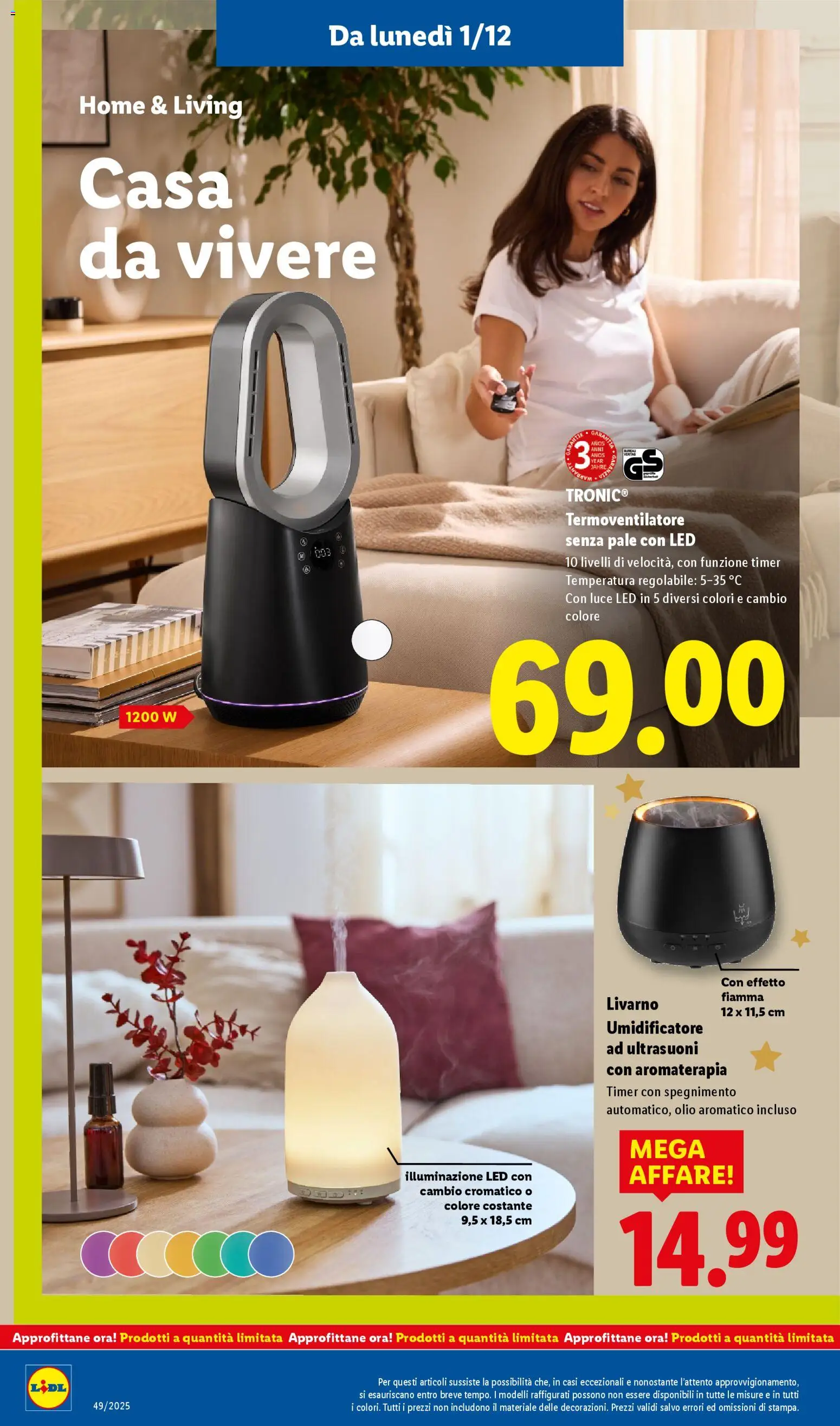 Volantino Lidl del 01.12.2025 | Pagina: 34 | Prodotti: Olio