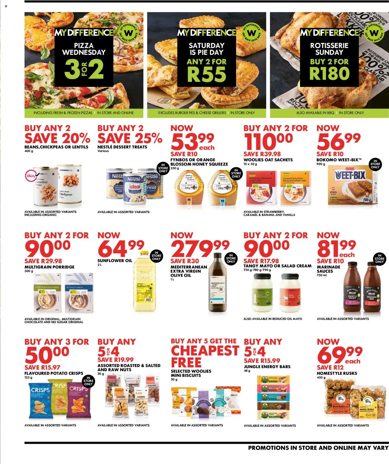New Woolworths catalogue – valid from 06.04.2026 | Page: 5 | Products: Chocolate, Nuts, Sugar, Caramel