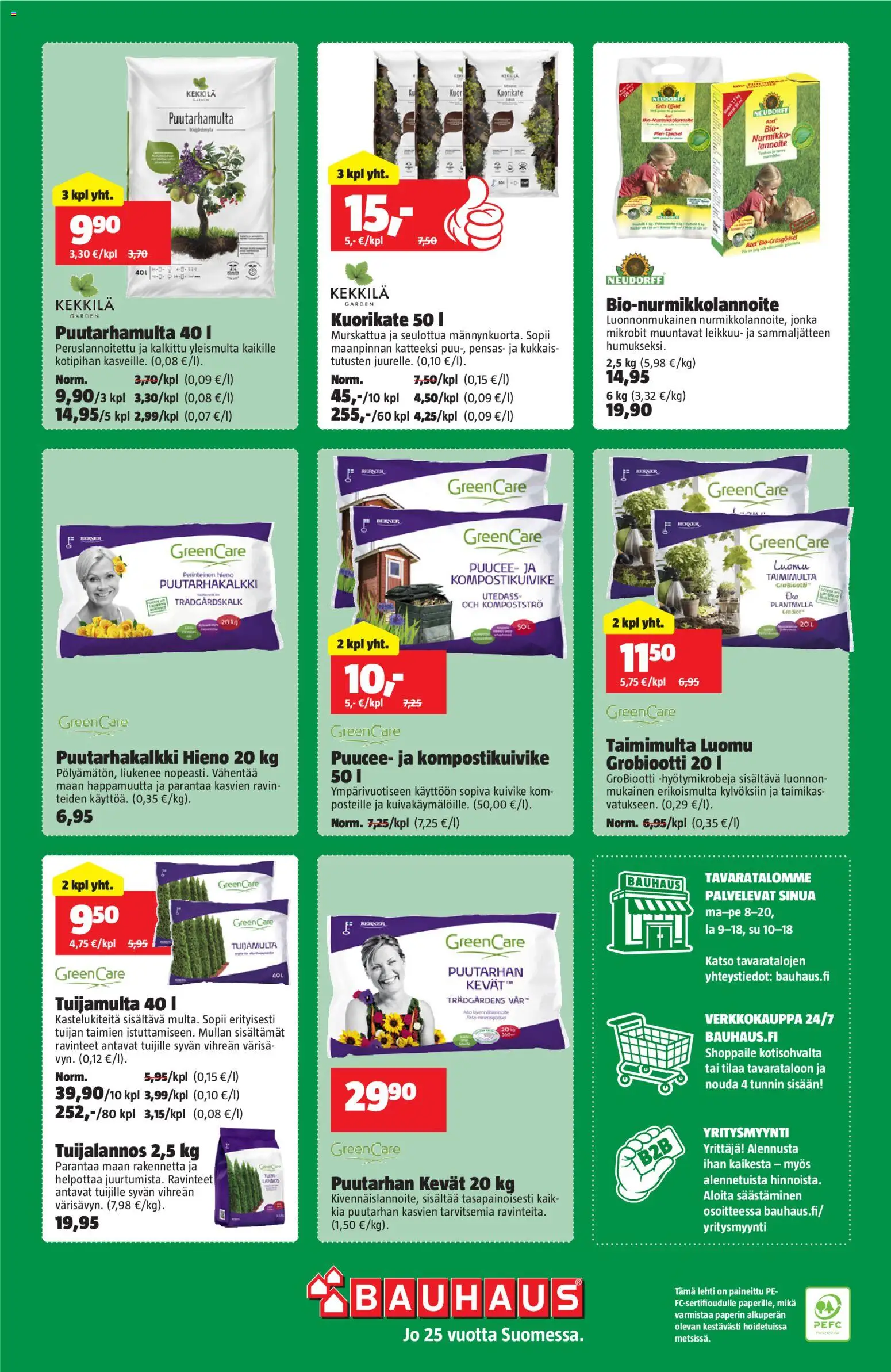 Bauhaus tarjoukset – voimassa 31.03.2026 alkaen | Sivu: 32