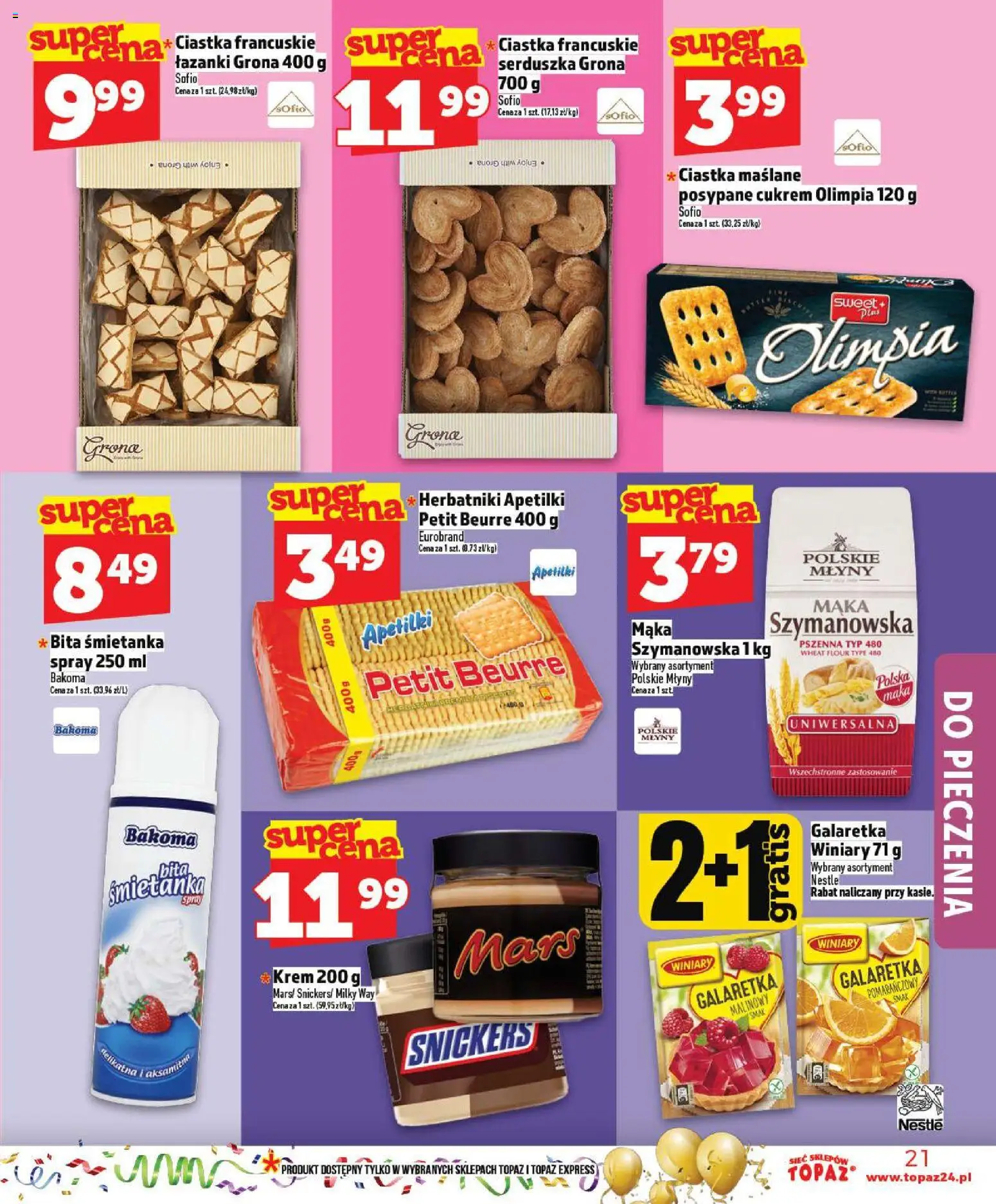 Topaz Gazetka MAZ od 27.12.2025 | Strona: 21