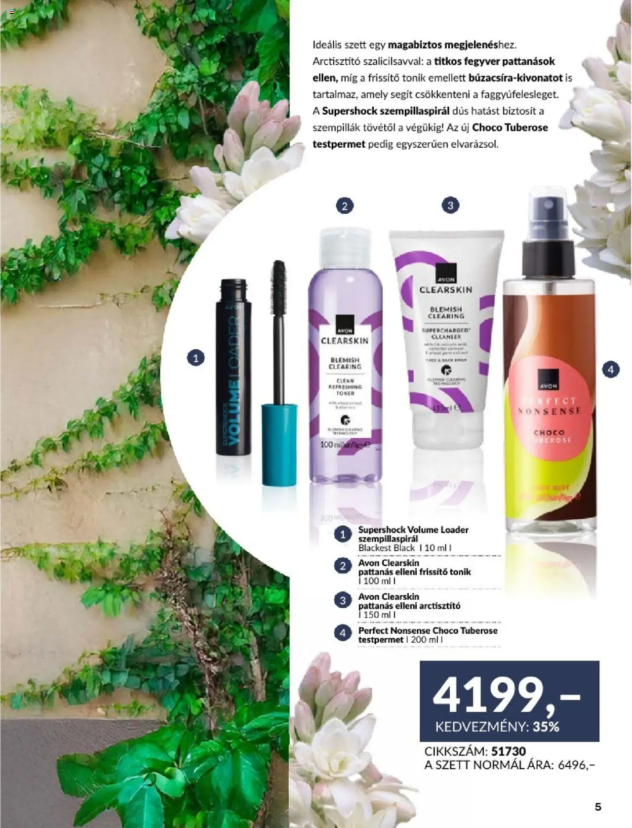Avon akciós ujság - amely érvényes a következő dátumtól: 01.08.2025 | Oldal: 5