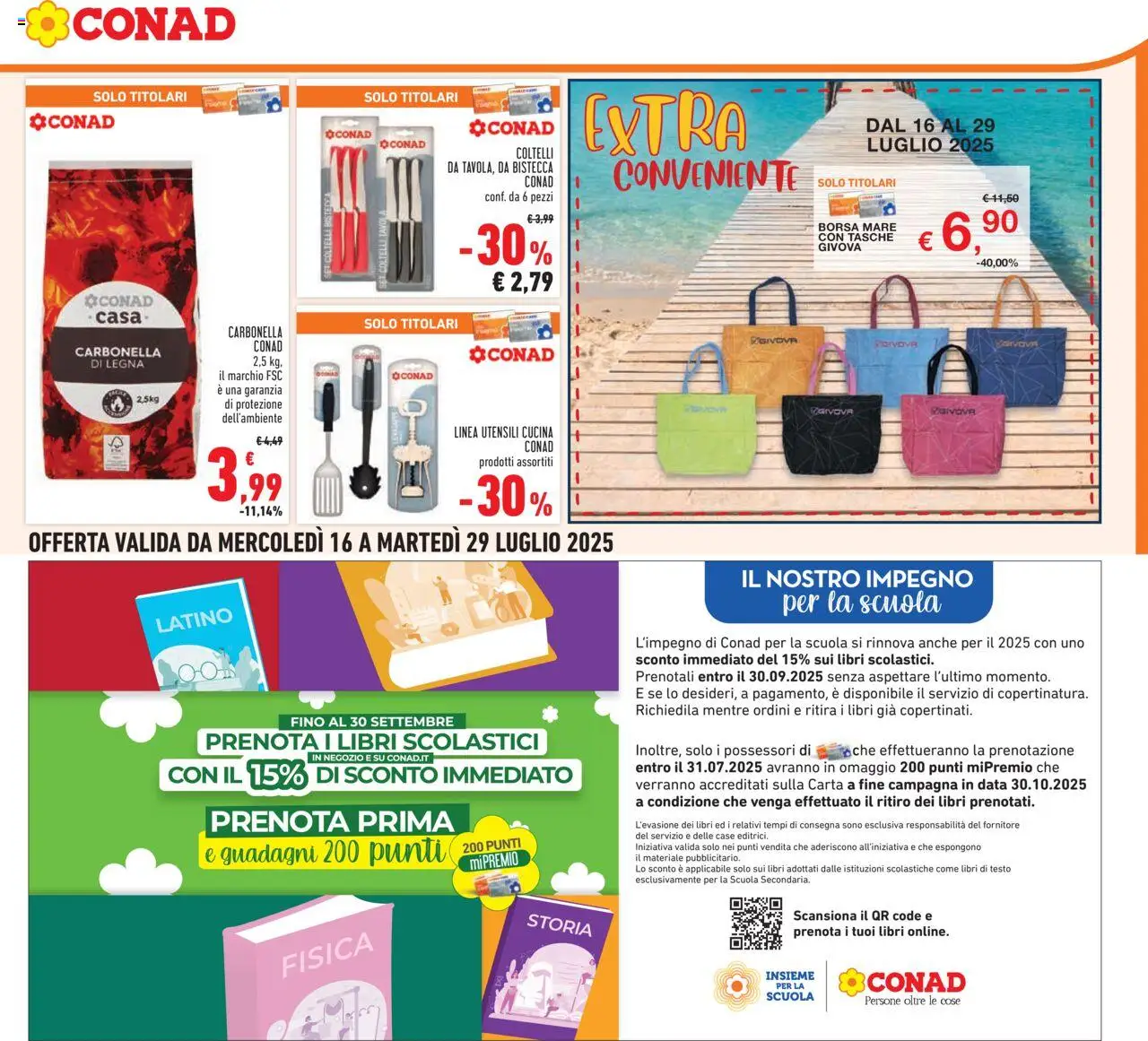 Volantino Conad del 16.07.2025 | Pagina: 25 | Prodotti: Data, Borsa