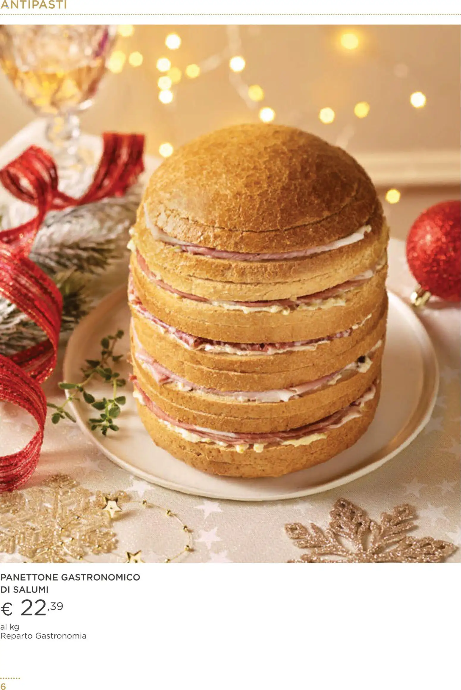 Volantino Esselunga S del 01.12.2025 | Pagina: 6 | Prodotti: Panettone