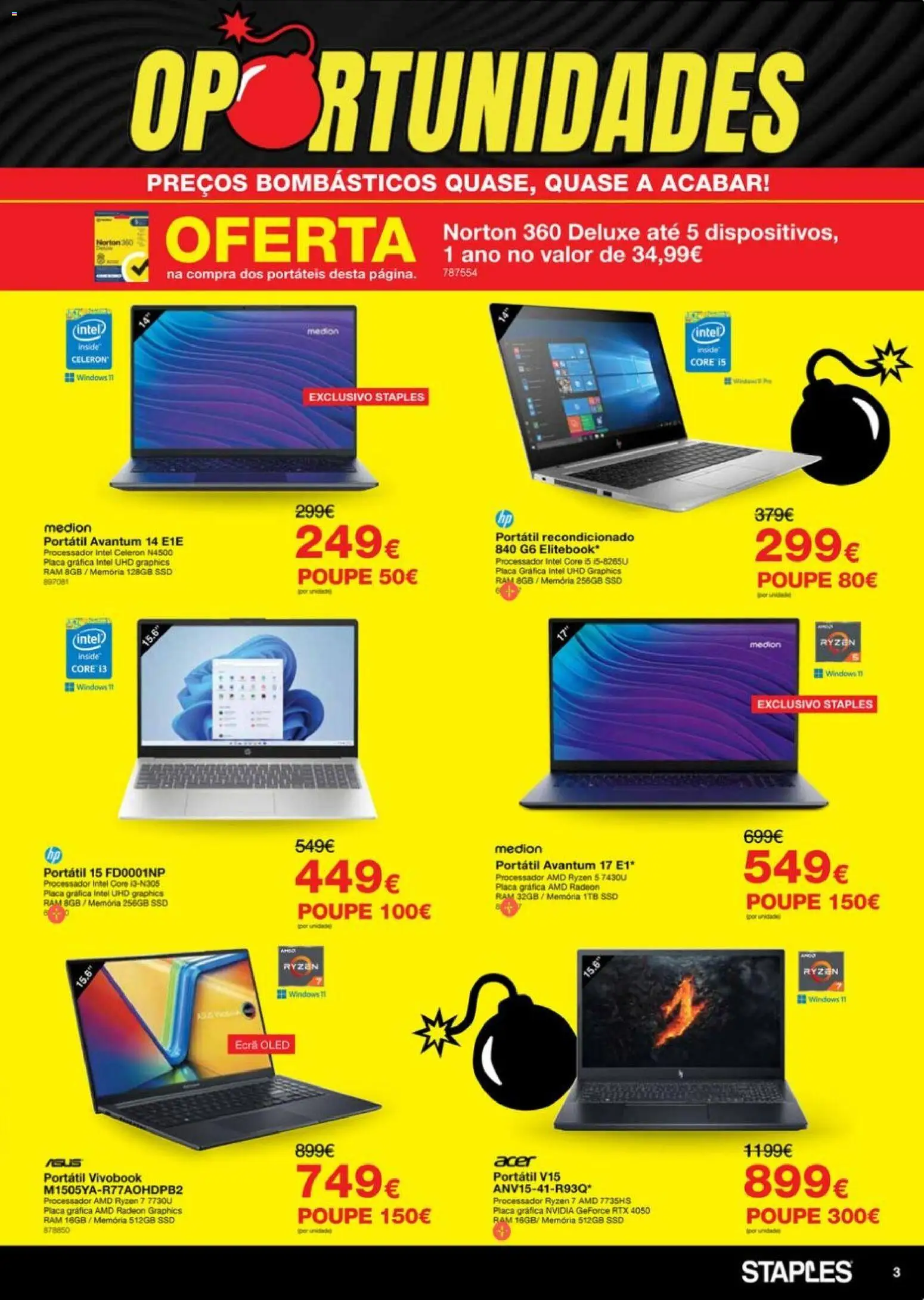 Staples folheto │ válido de 19.02.2026 | Página: 3