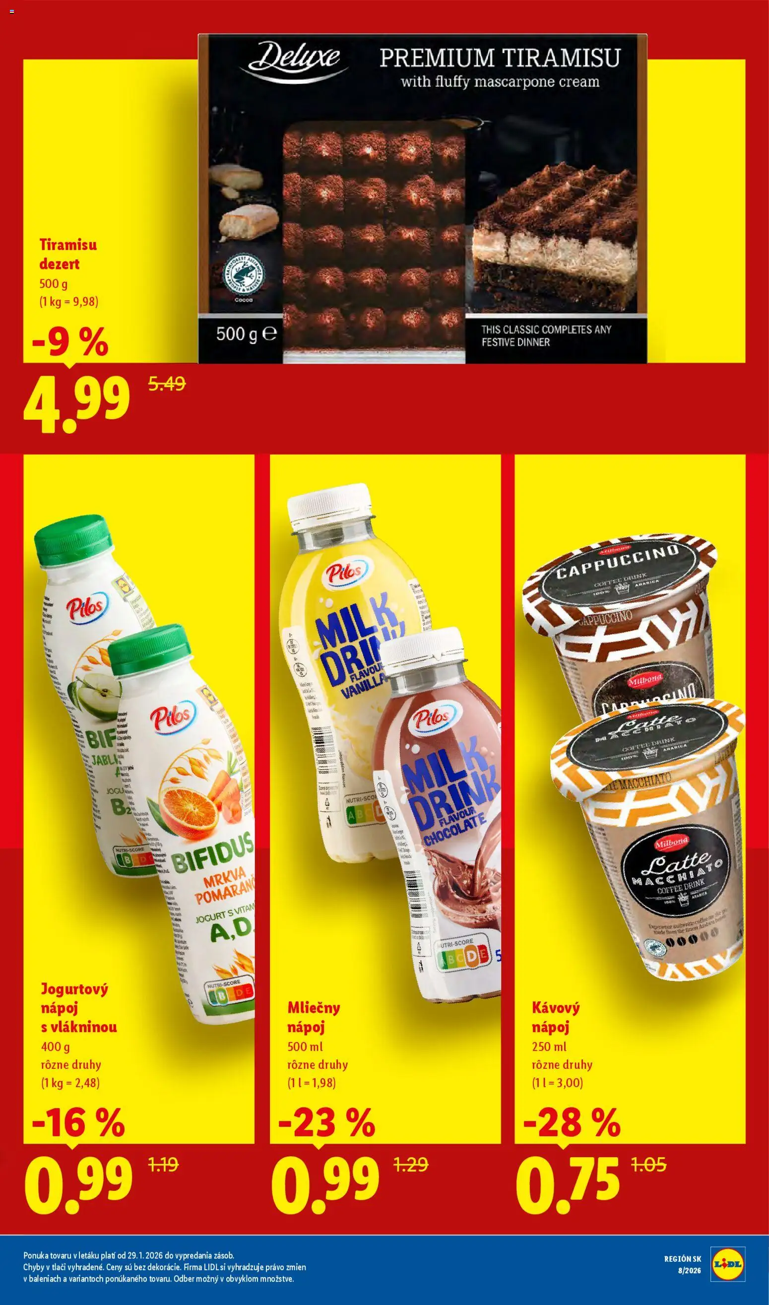 Nové Lidl akcie – leták je platný od 09.03.2026 | Strana: 21 | Produkty: Jogurt, Mrkva, Mascarpone