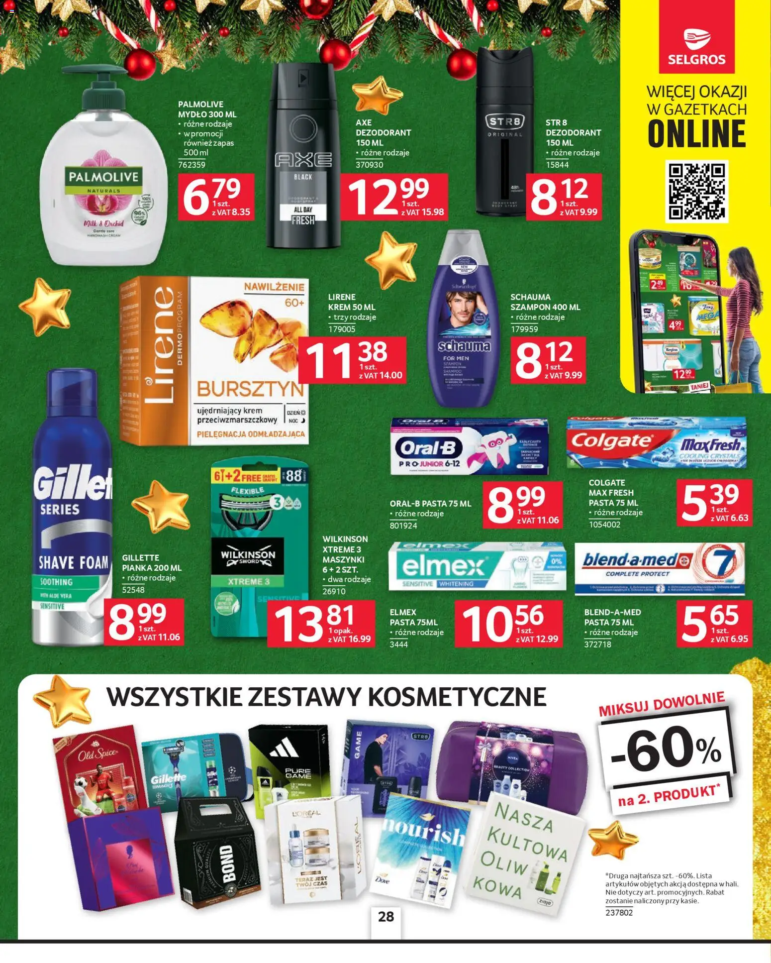 Selgros cash&carry Gazetka od 18.12.2025 | Strona: 26 | Produkty: Szampon, Krem, Dezodorant, Old spice