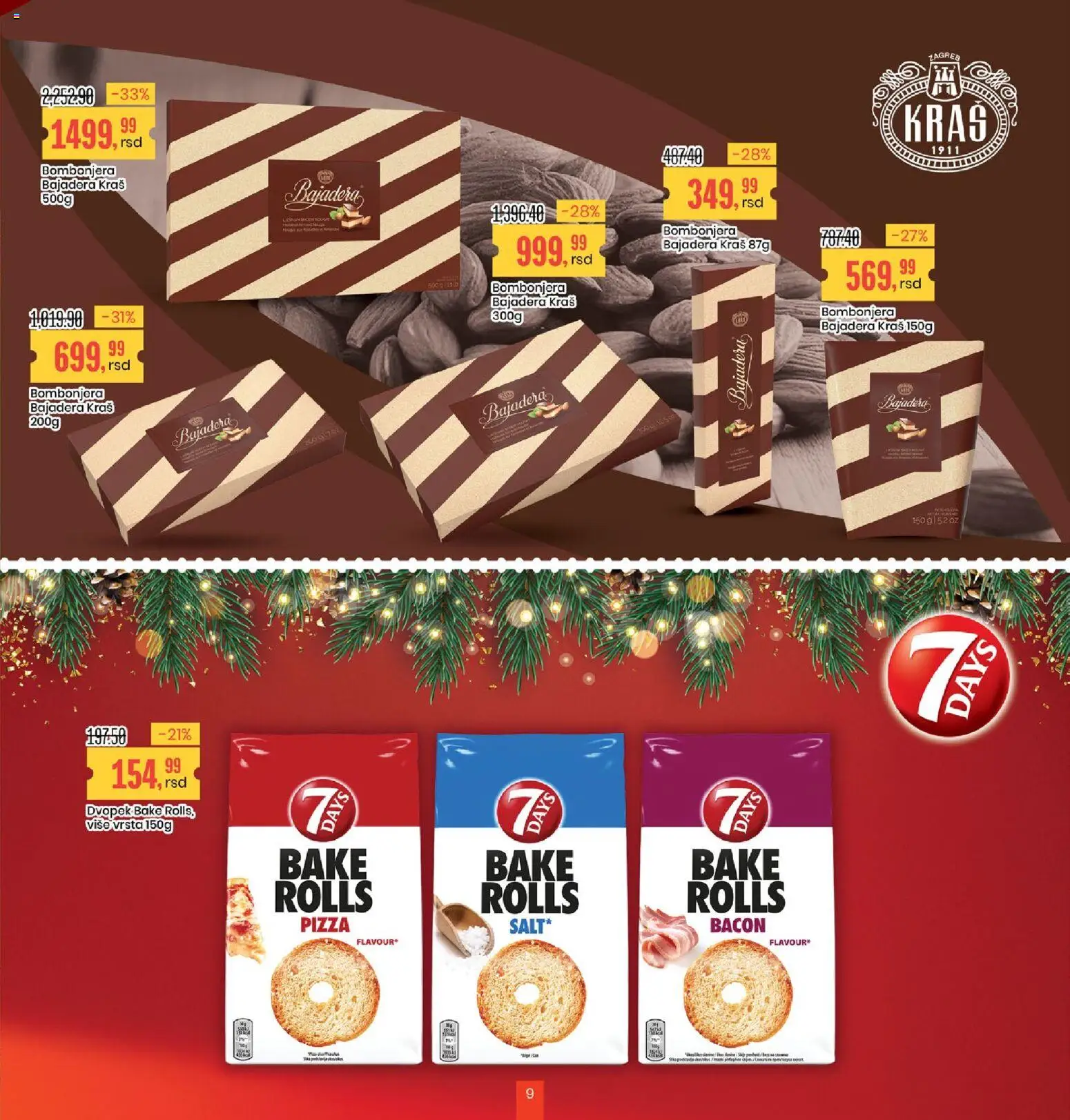 Aroma Market katalog - važi od 05.12.2025 | Strana: 9 | Proizvode: Bombonjera