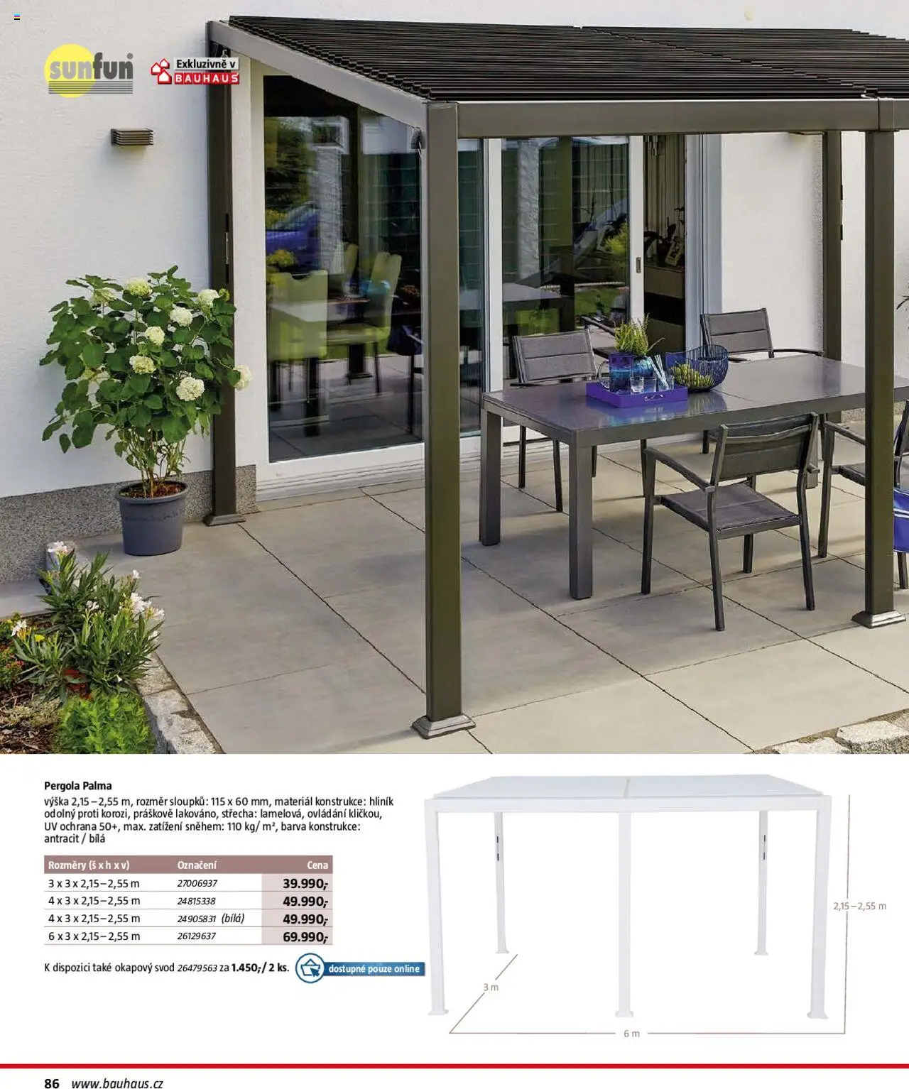 Bauhaus katalog Zahradní nábytek od 01.04.2025 | Strana: 86