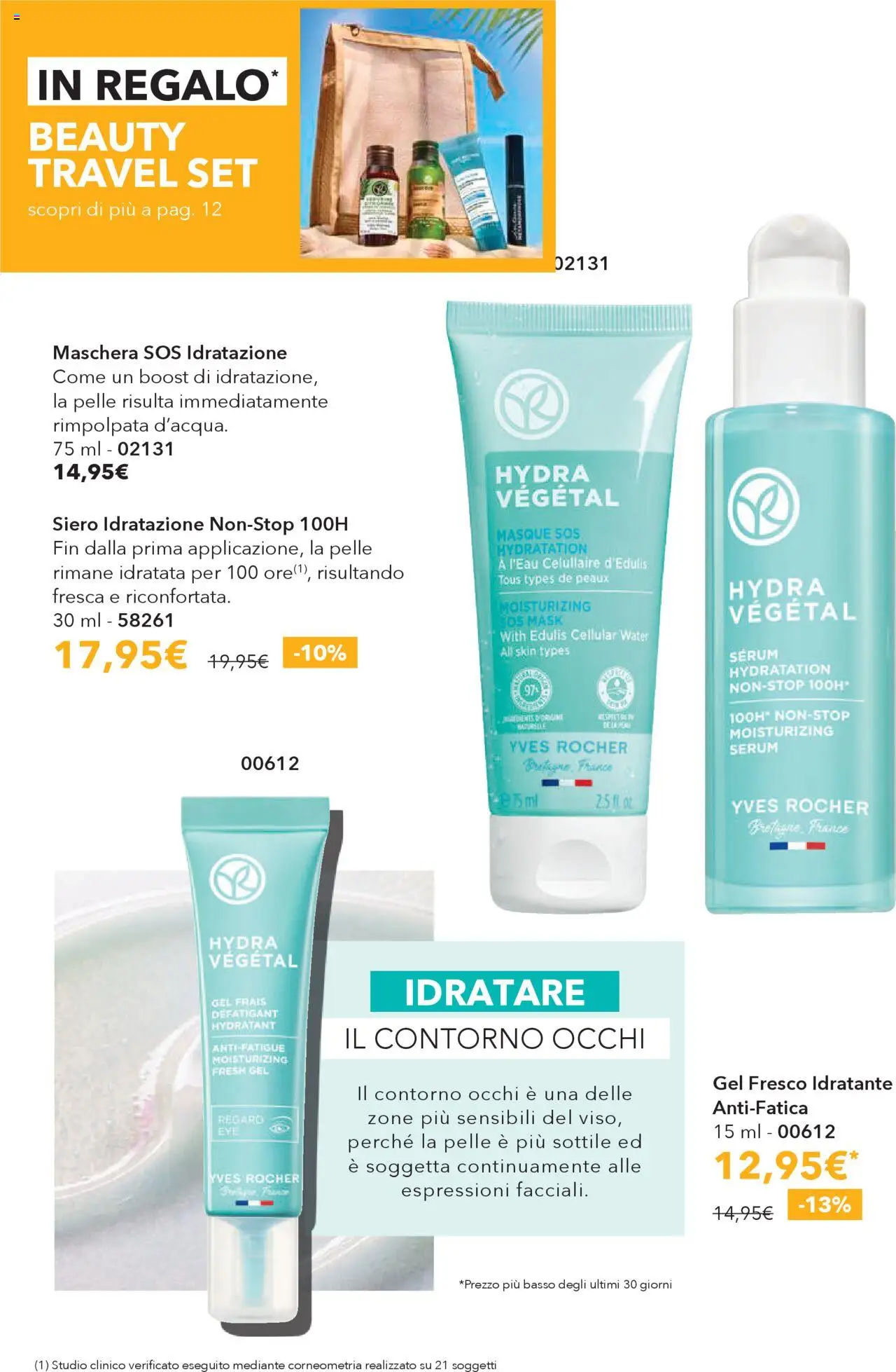 Volantino Yves Rocher del 31.07.2025 | Pagina: 24 | Prodotti: Maschera